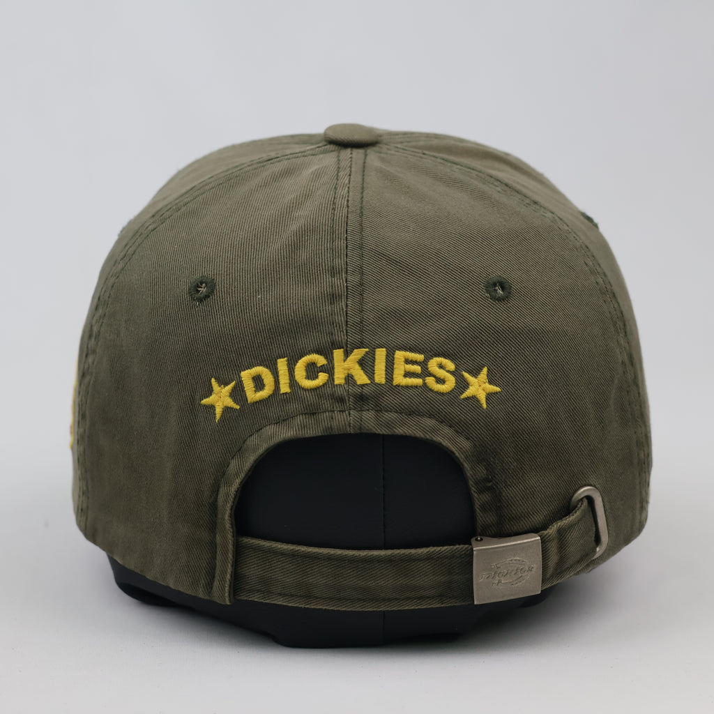 Thrifted Dickies The Original Brand Khaki Green Trucker Cap