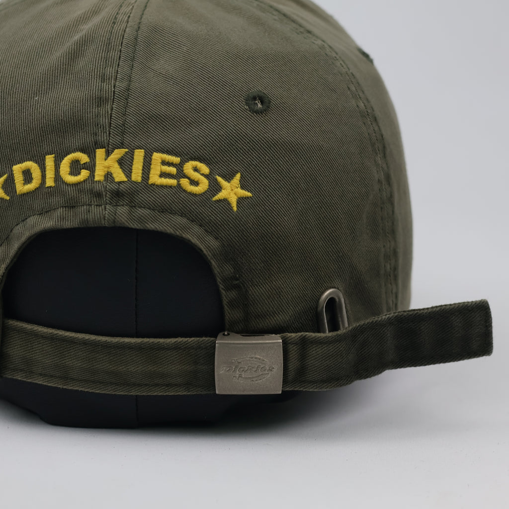 Thrifted Dickies The Original Brand Khaki Green Trucker Cap