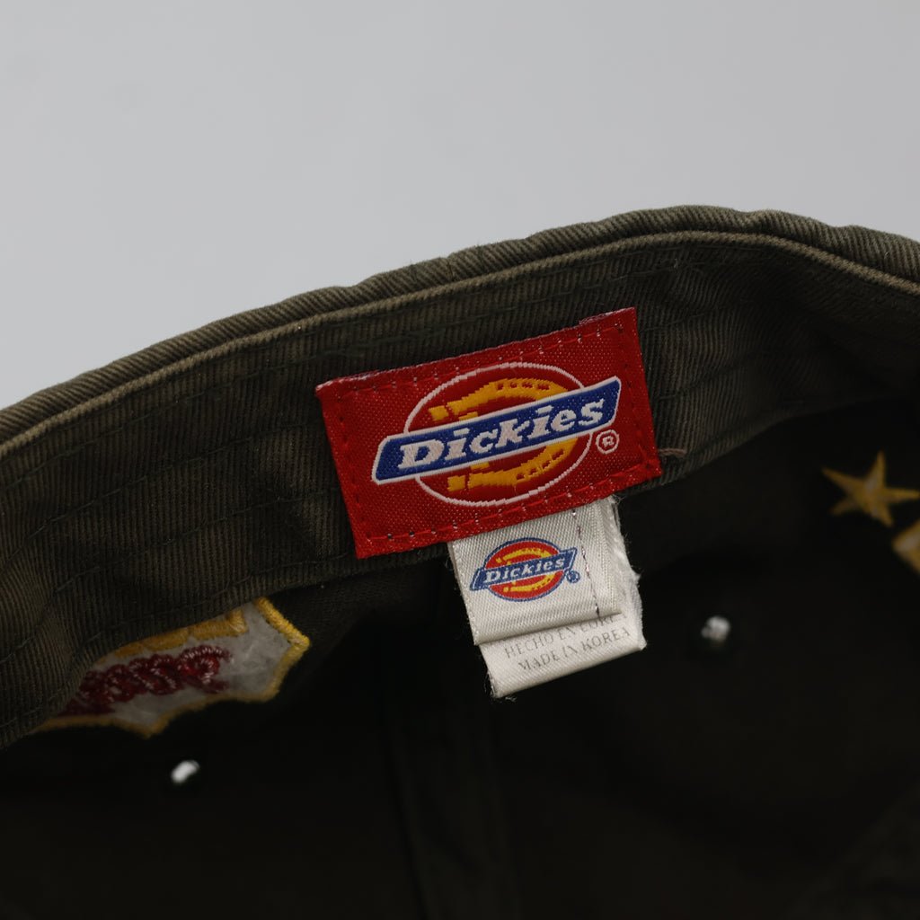 Thrifted Dickies The Original Brand Khaki Green Trucker Cap