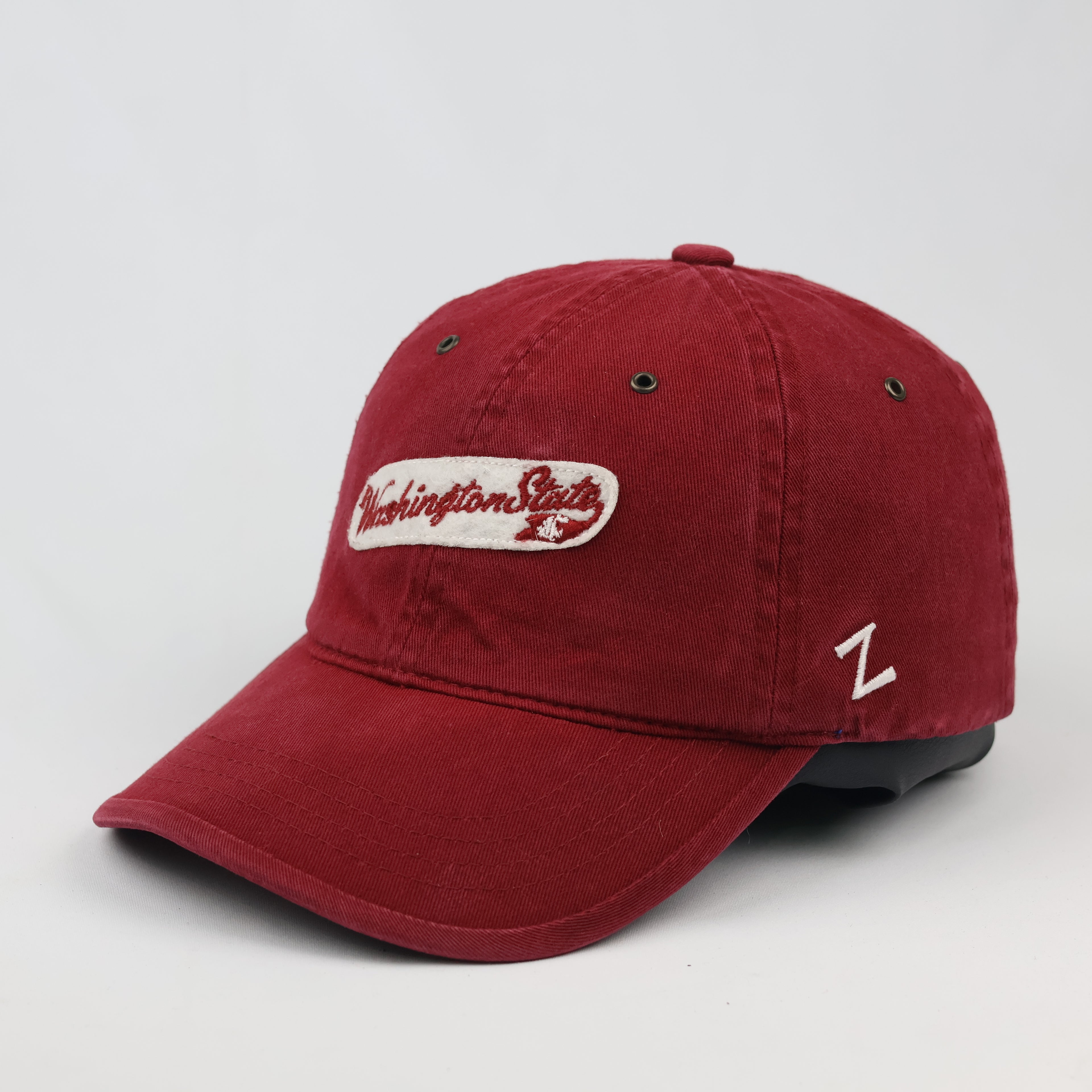 Thrifted Washington State Cougars WSU Maroon Zephyr Z Dad Hat
