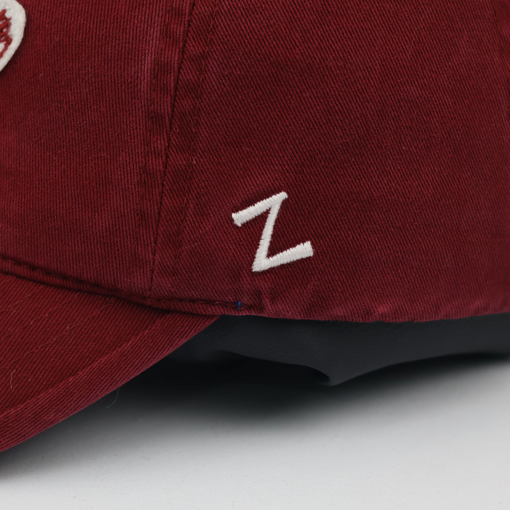 Thrifted Washington State Cougars WSU Maroon Zephyr Z Dad Hat