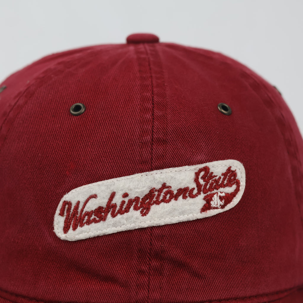 Thrifted Washington State Cougars WSU Maroon Zephyr Z Dad Hat