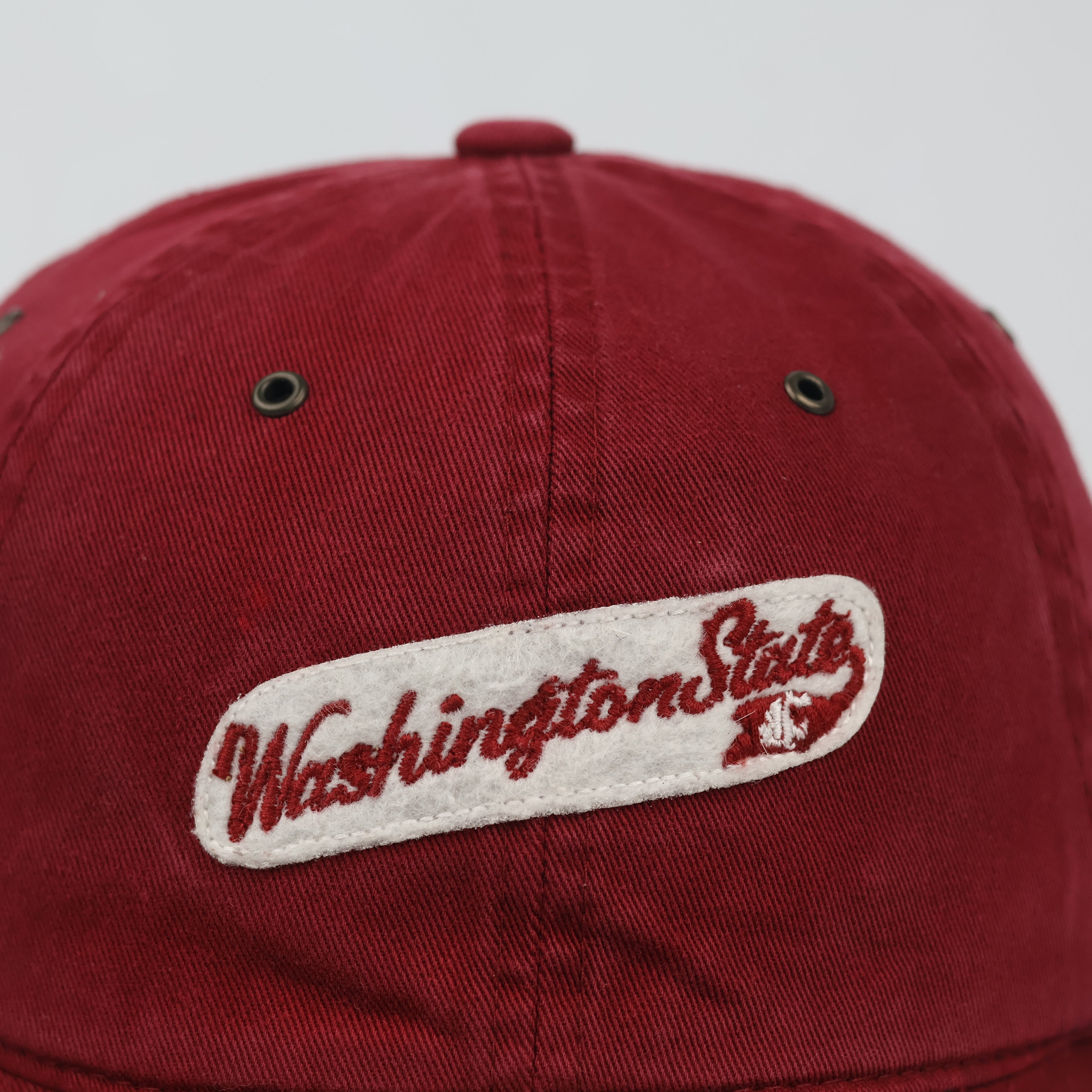 Thrifted Washington State Cougars WSU Maroon Zephyr Z Dad Hat