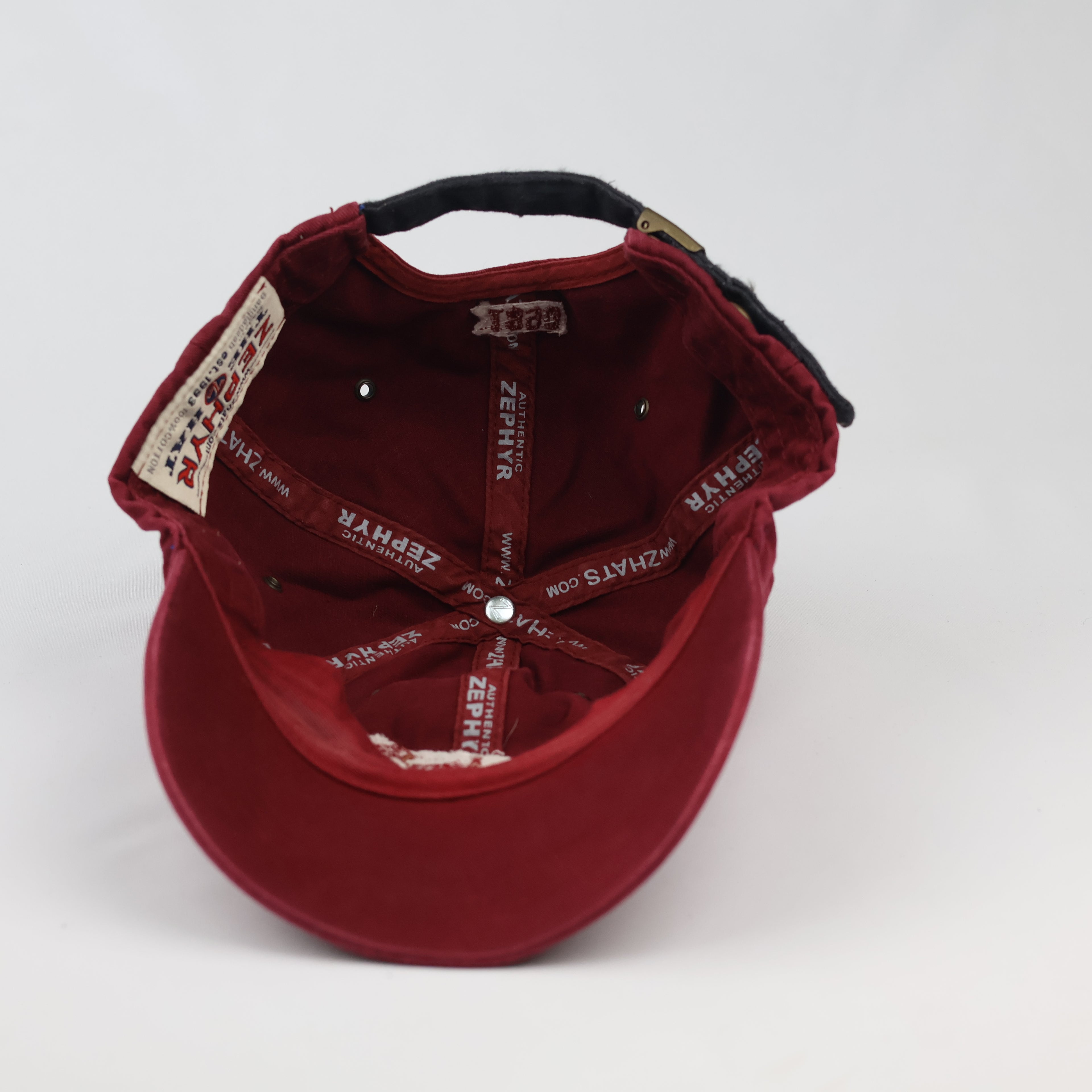 Thrifted Washington State Cougars WSU Maroon Zephyr Z Dad Hat