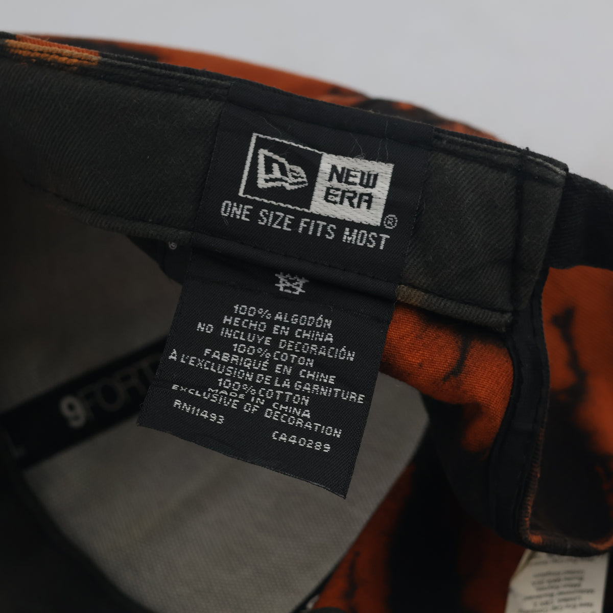 thrifted MLB NY Yankees Distressed Orange Cap (58-60cm) | 10372