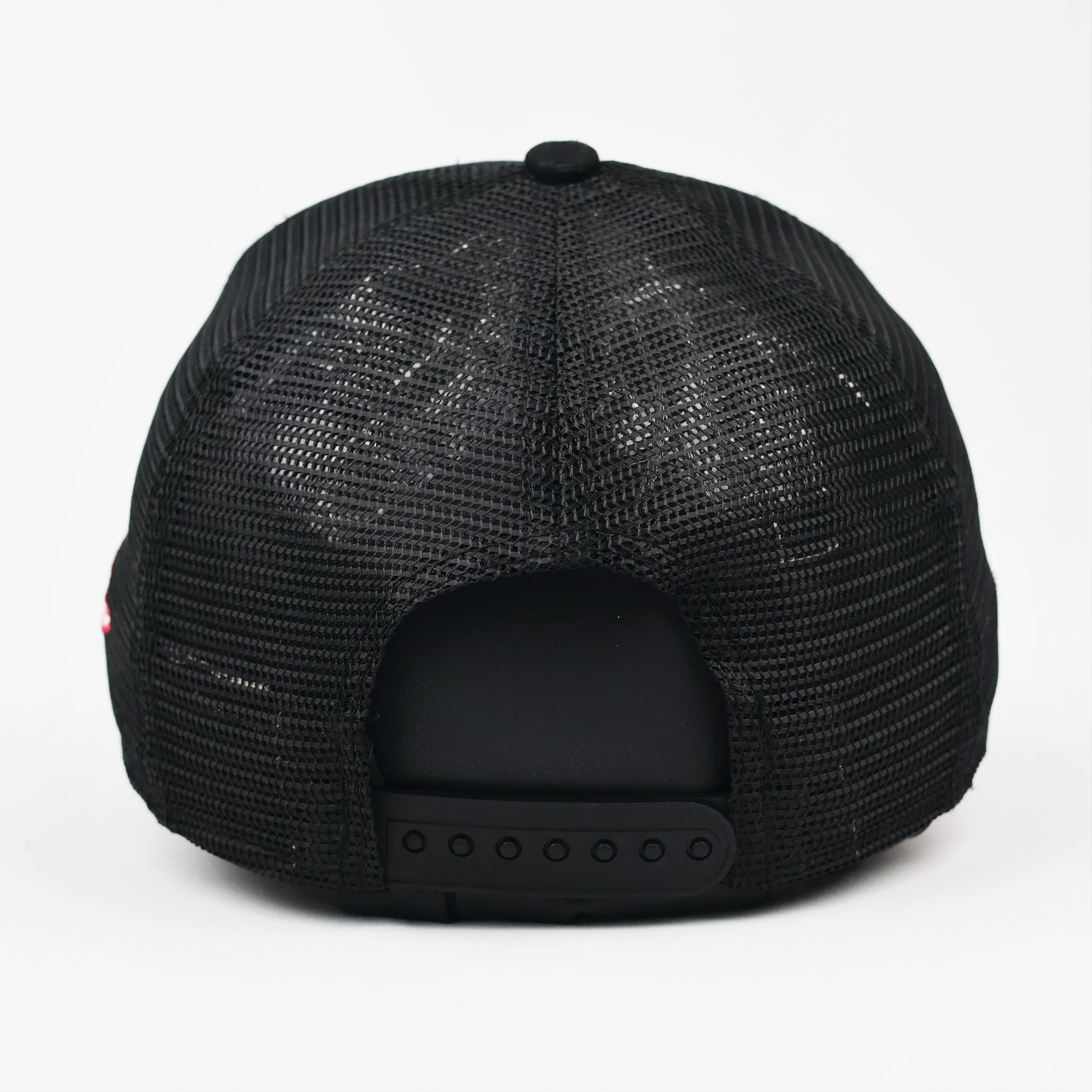 Thrifted New Era LA Dodgers Embroidered Mesh Snapback Cap