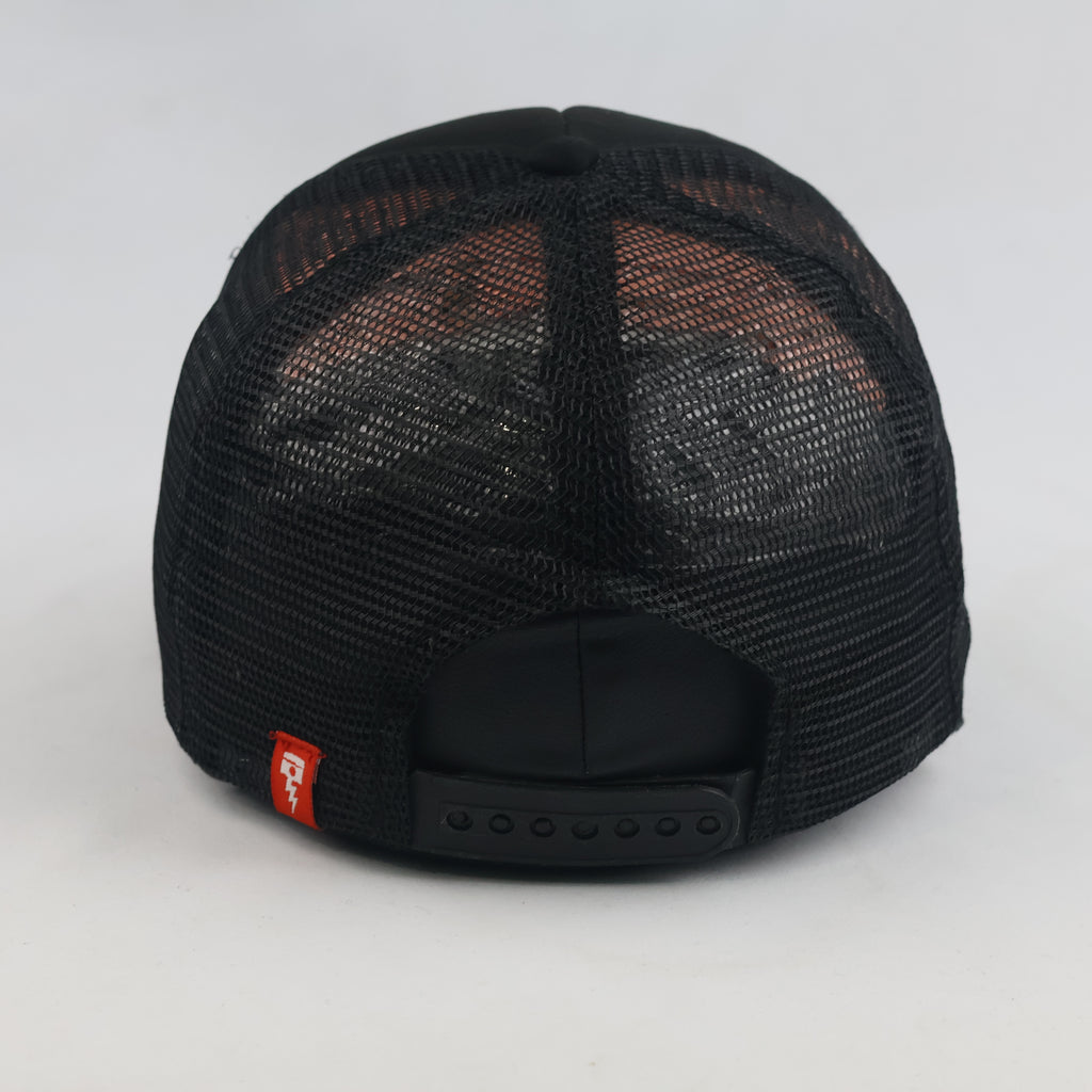 thrifted Deus Ex Machina Baylands Black Trucker Cap (57-58cm) | 10395