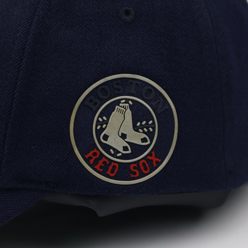 Thrifted Boston Red Sox Embroidered "B" Logo Yupoong Flexfit Hat