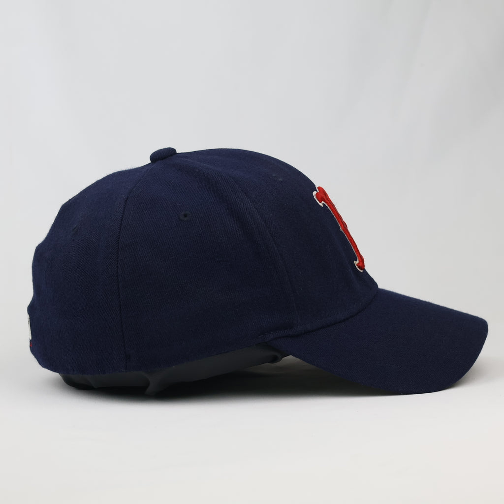 Thrifted Boston Red Sox Embroidered "B" Logo Yupoong Flexfit Hat