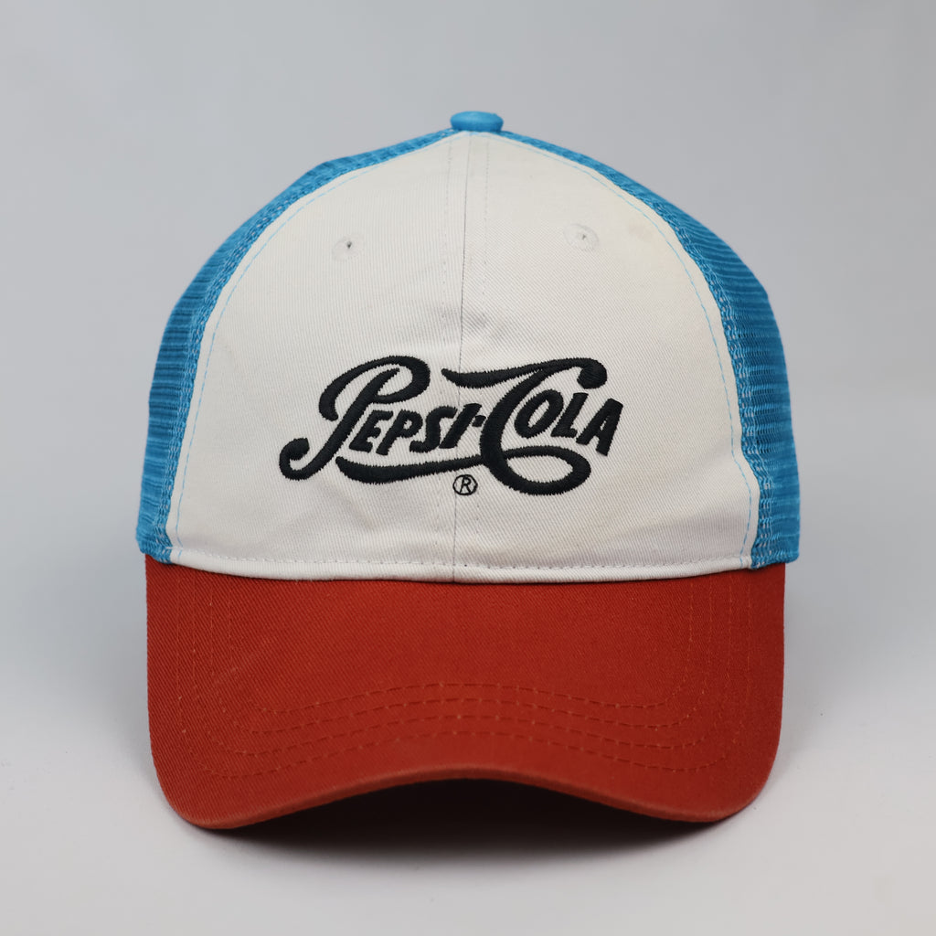 Thrifted Pepsi Cola Red White Blue Retro Soda Pop Cap