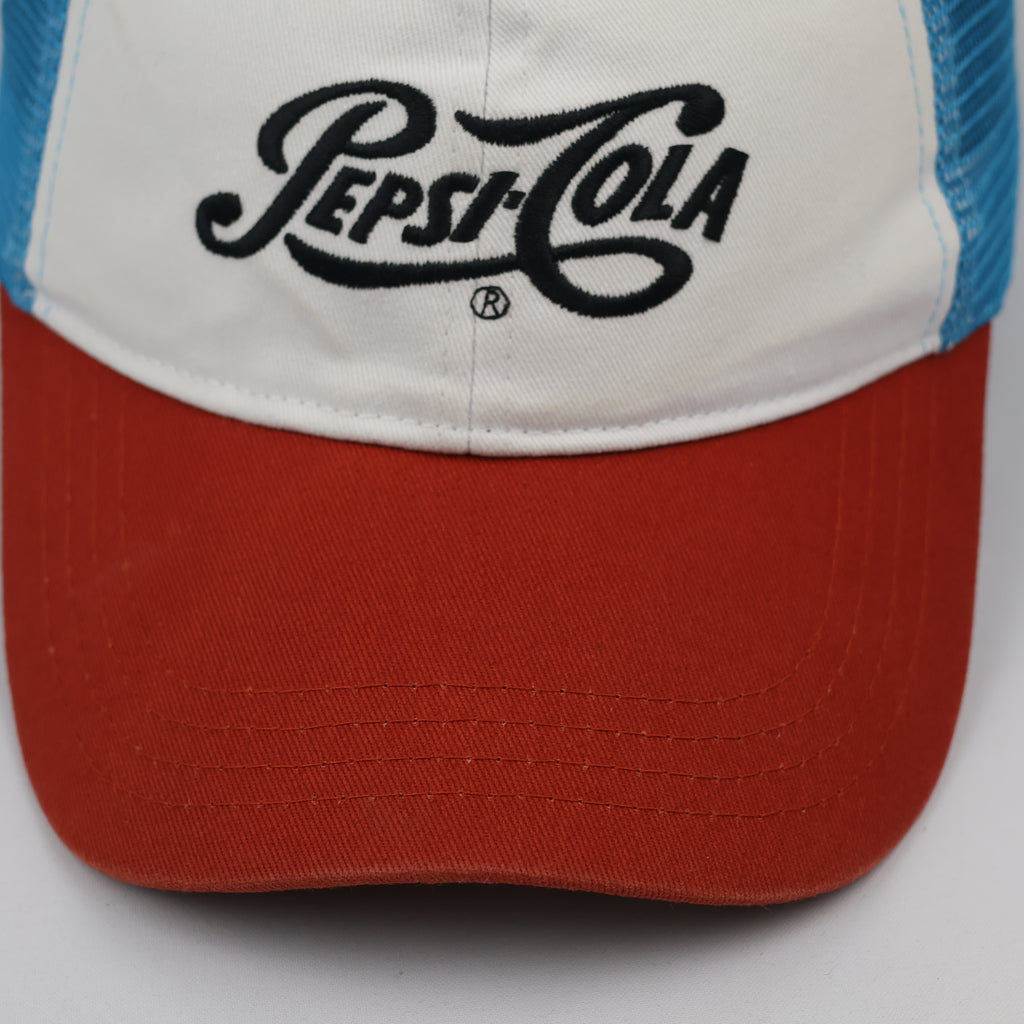 Thrifted Pepsi Cola Red White Blue Retro Soda Pop Cap