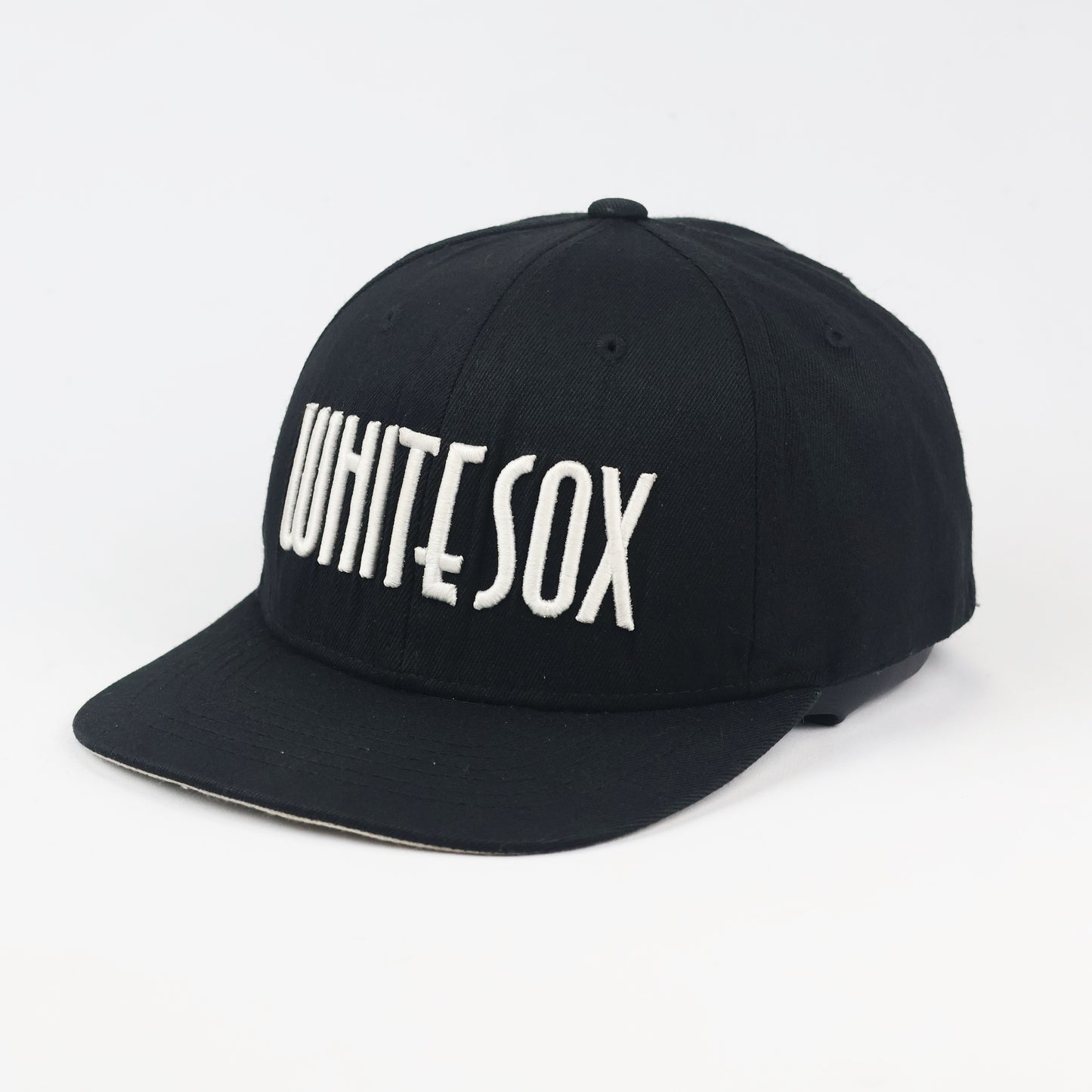 Vintage Chicago White Sox MLB Embroidered Cap - Black/White
