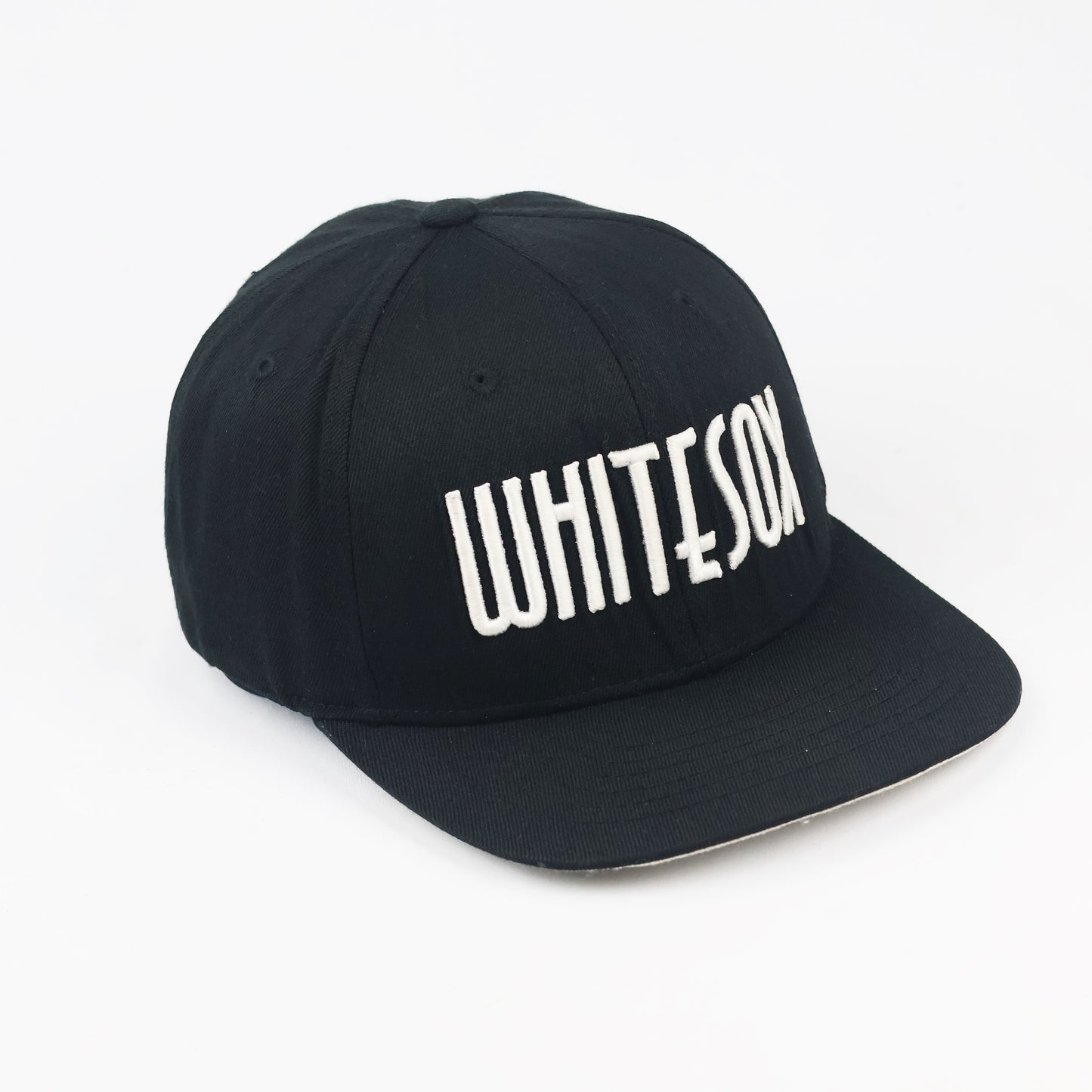 Vintage Chicago White Sox MLB Embroidered Cap - Black/White