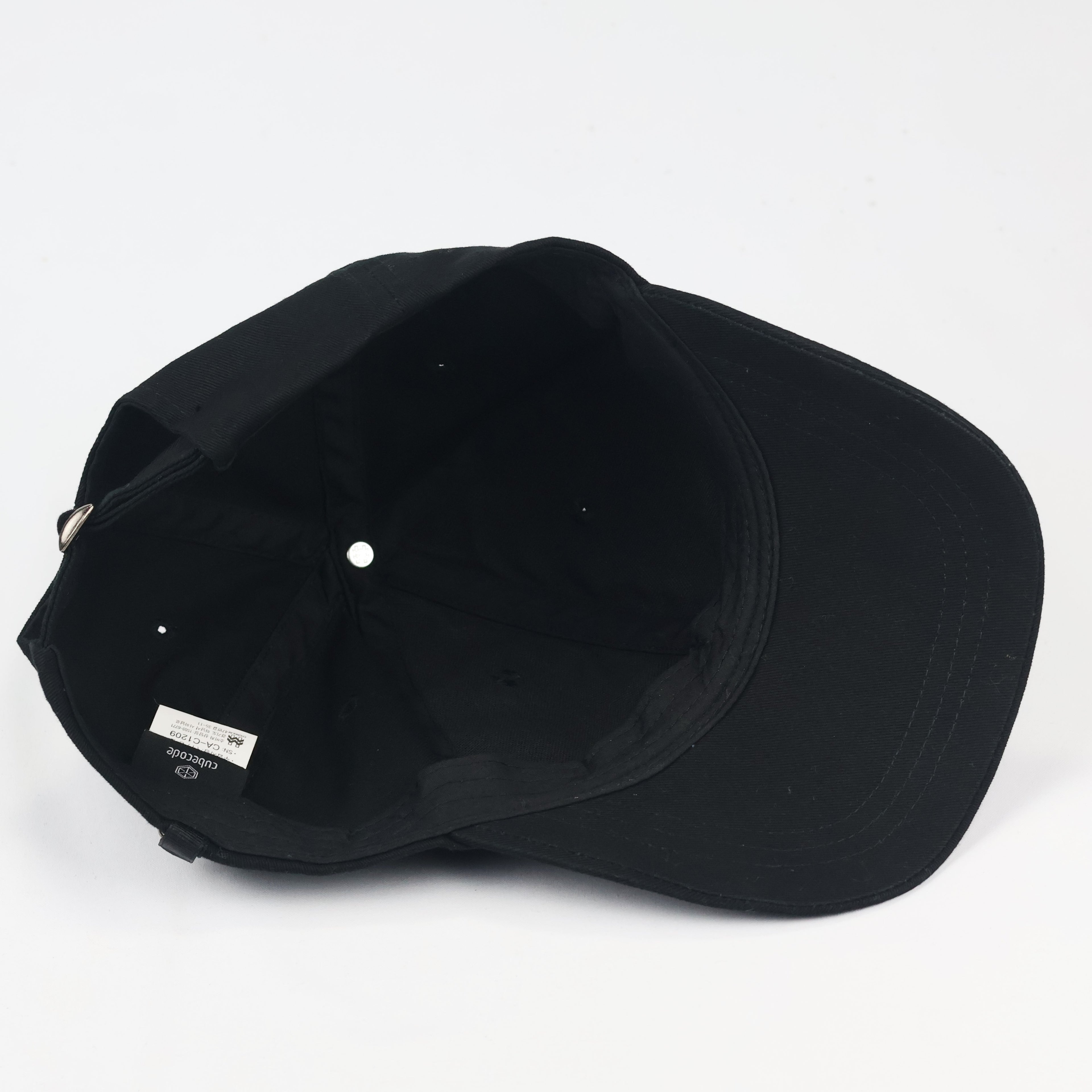 Minimalist Black "Thanks" Embroidered Baseball Cap - Adjustable