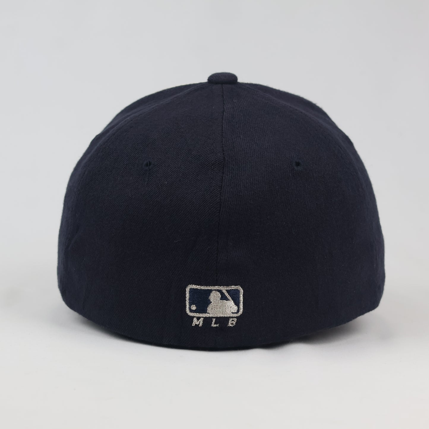 Vintage-Style Padres Script Snapback Hat - Navy Blue/Cream Pinstripe