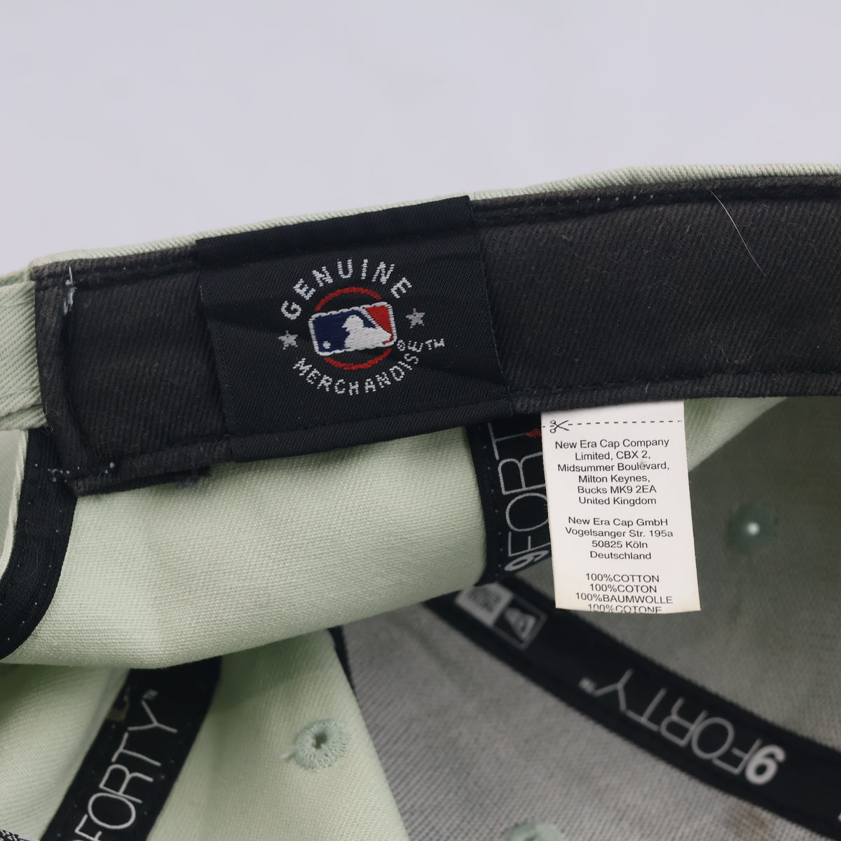 thrifted Genuine MLB New Era Light Green Adjustable Cap (58-60cm) | 10379