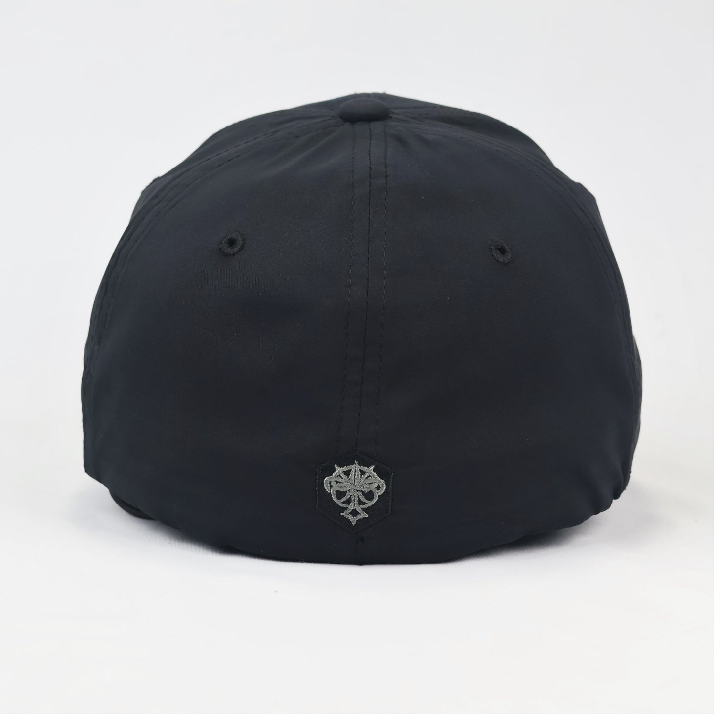 LA Graphic Baseball Thrifted Cap - Breathable Black Performance Hat XXL