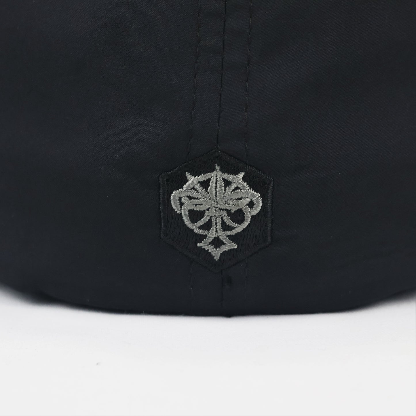 LA Graphic Baseball Thrifted Cap - Breathable Black Performance Hat XXL