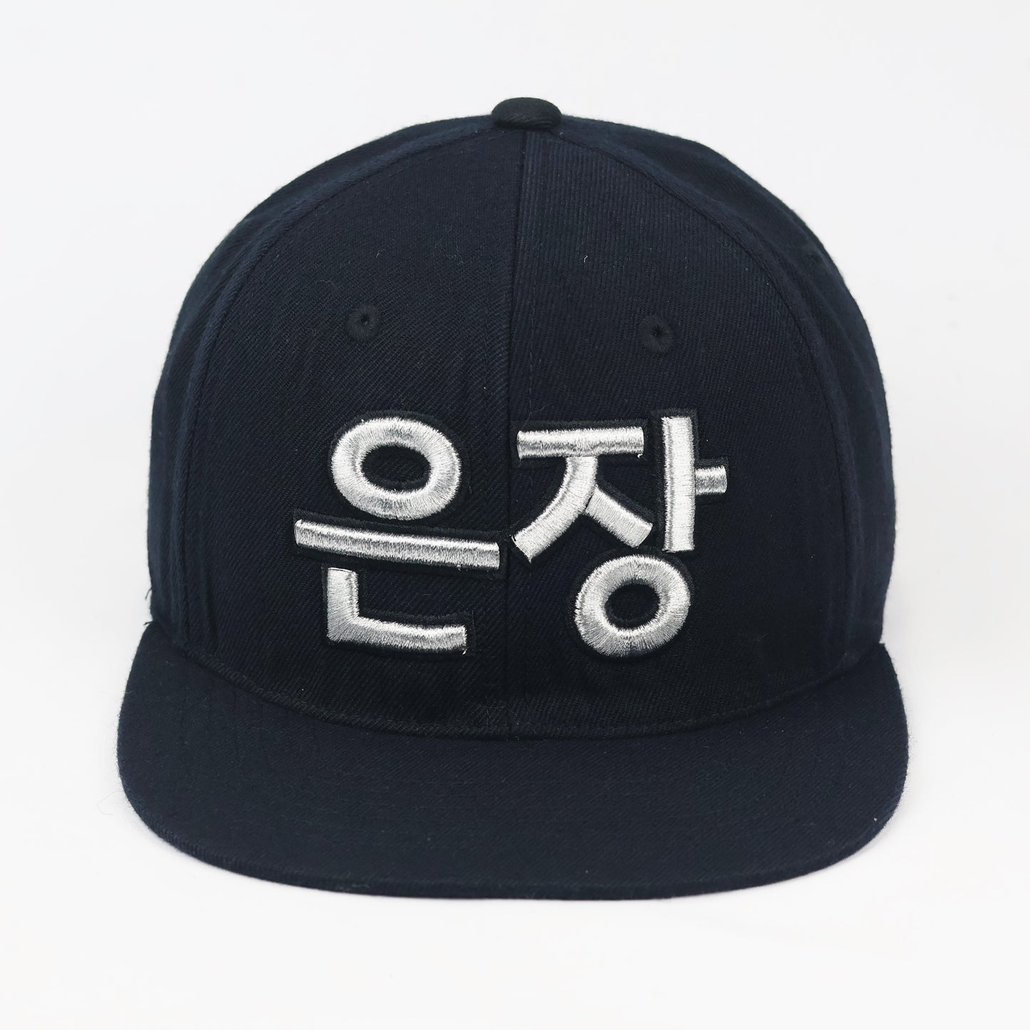 Ongamenet Embroidered Logo Thrifted Cap - Black Korean Esports Headwear