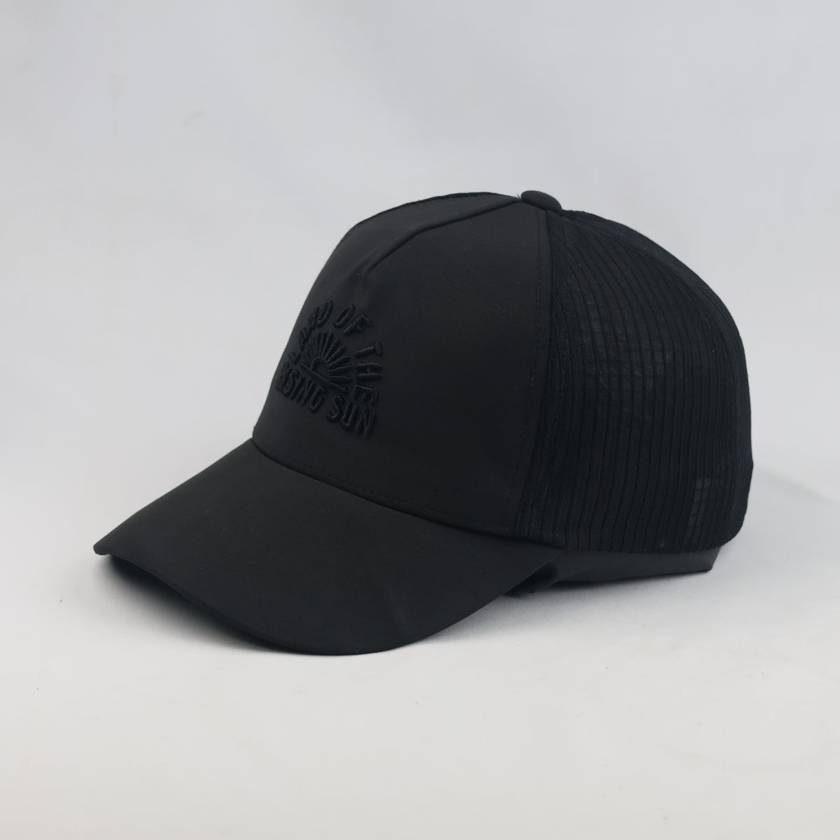thrifted Forclaz Land of the Rising Sun Black Cap (57-58cm) | 10398