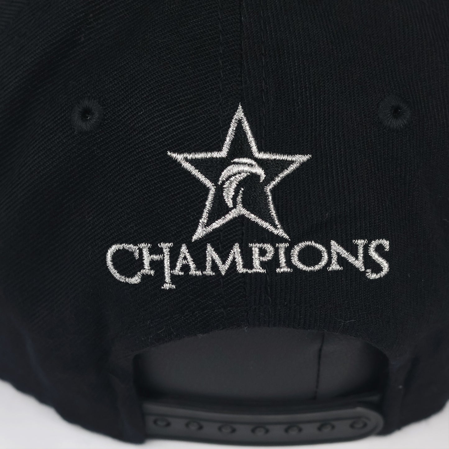 Ongamenet Embroidered Logo Thrifted Cap - Black Korean Esports Headwear