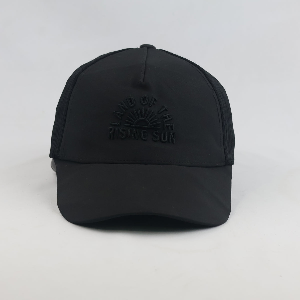 thrifted Forclaz Land of the Rising Sun Black Cap (57-58cm) | 10398