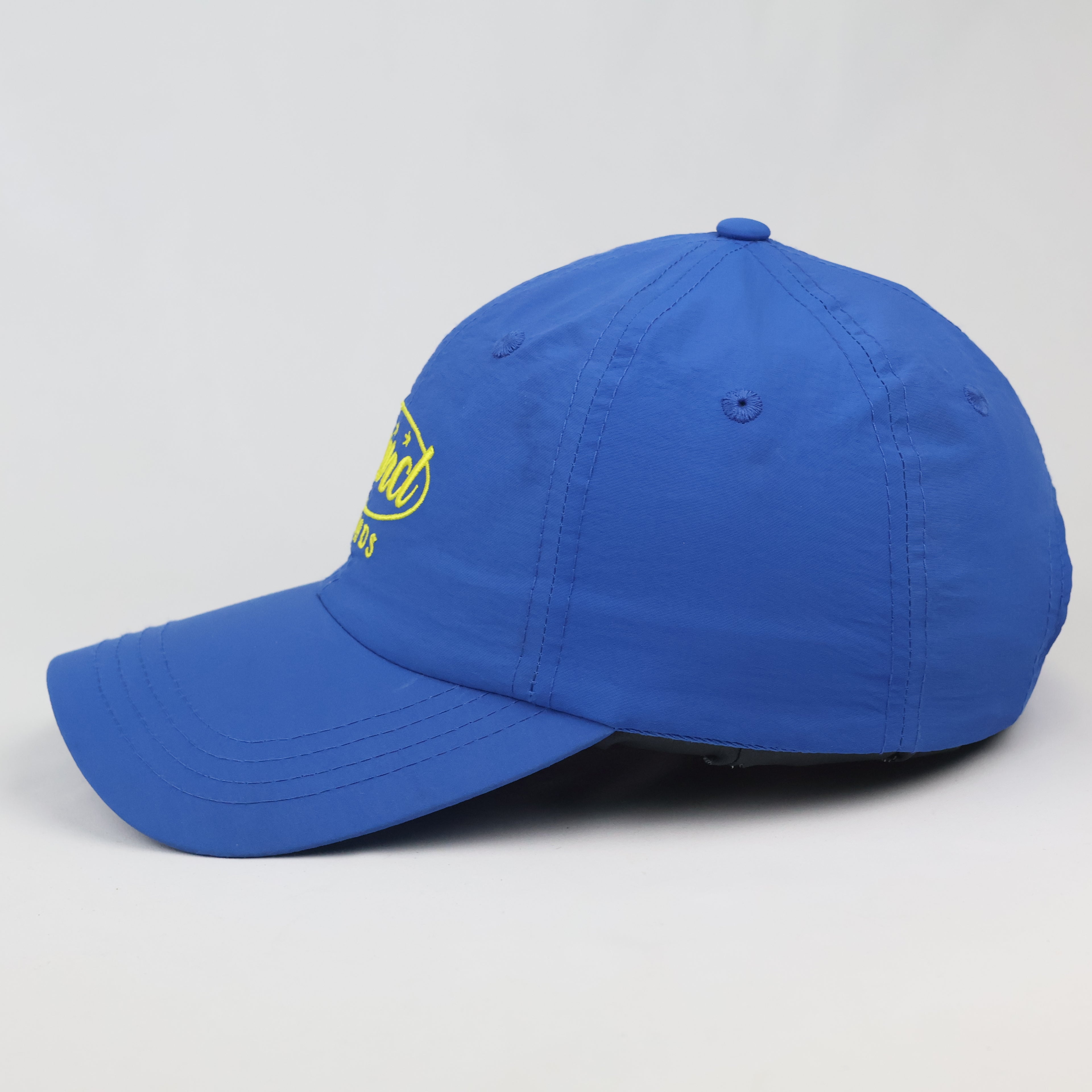 Thrifted PP ONE Korea Royal Blue Records Graphic Cap