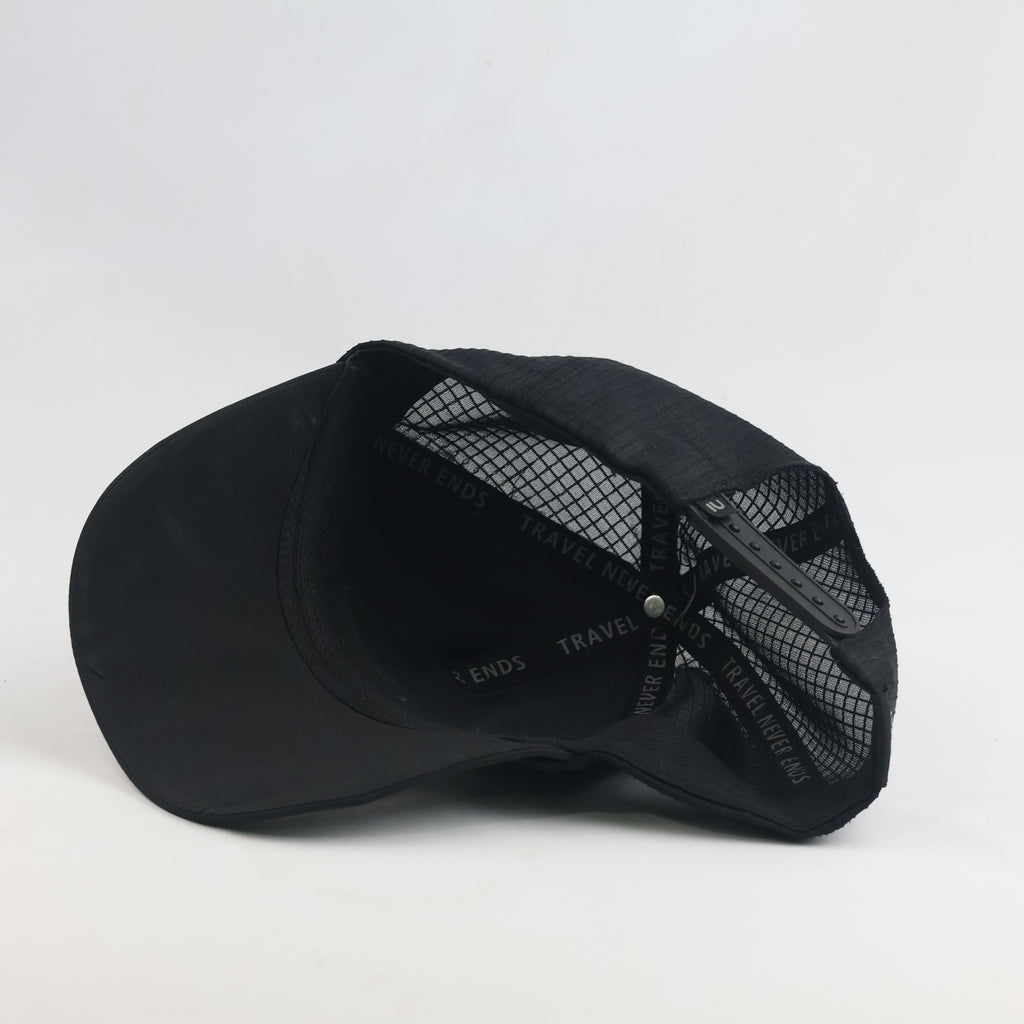 thrifted Forclaz Land of the Rising Sun Black Cap (57-58cm) | 10398