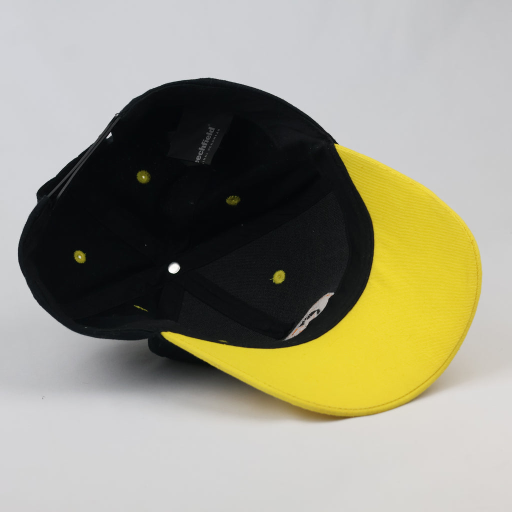 Thrifted Beechfield Two-Tone Initial Q Orange Embroidered Cap