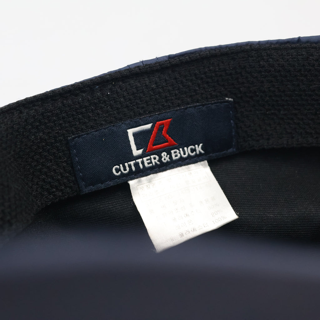 Thrifted Cutter & Buck CB Embroidered Tartan Paneled Hat
