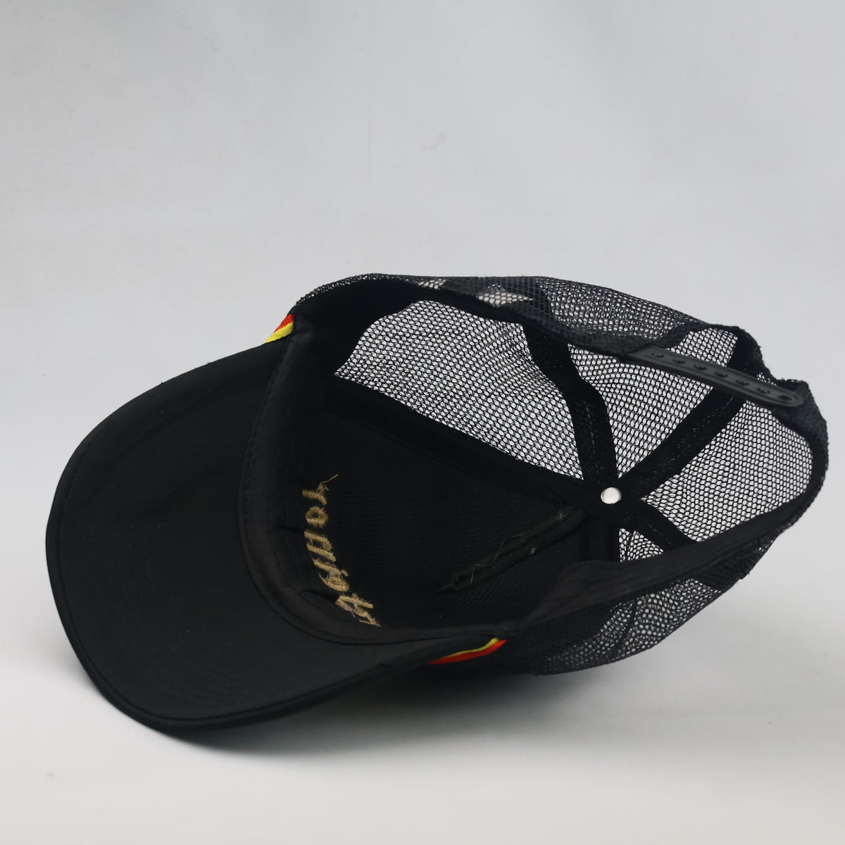 thrifted Vintage Warsteiner Black Trucker Hat (57-59cm) | 10402