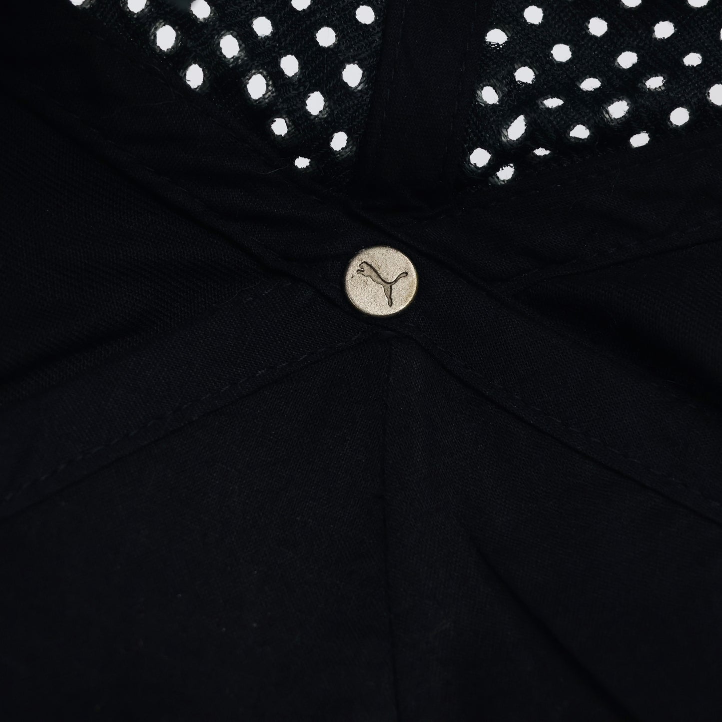 Thrifted Puma Red Bull Racing F1 Snapback - Navy Blue & Grey Mesh - One Size