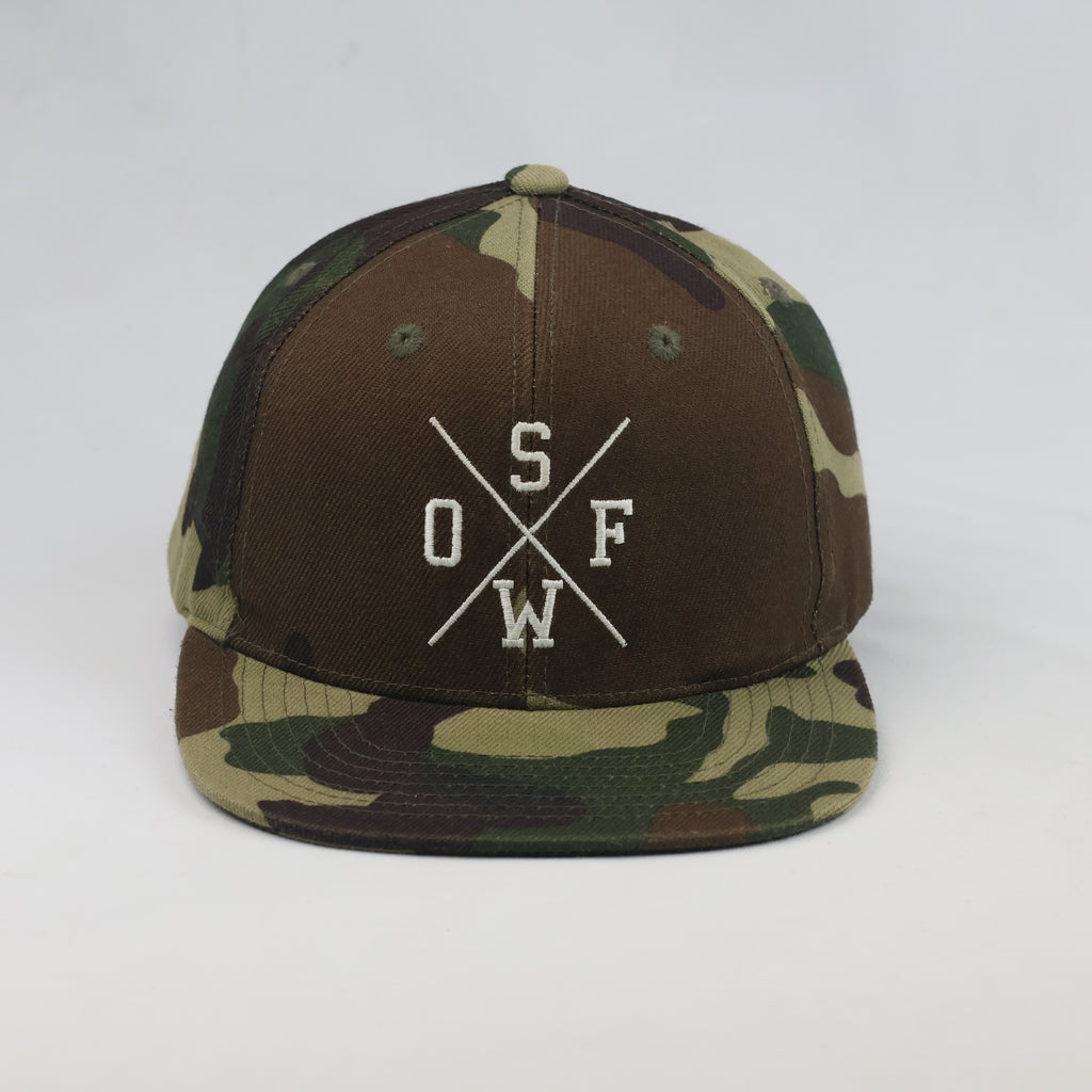 Thrifted State of Wow Camouflage Cap (52-54cm) |10399