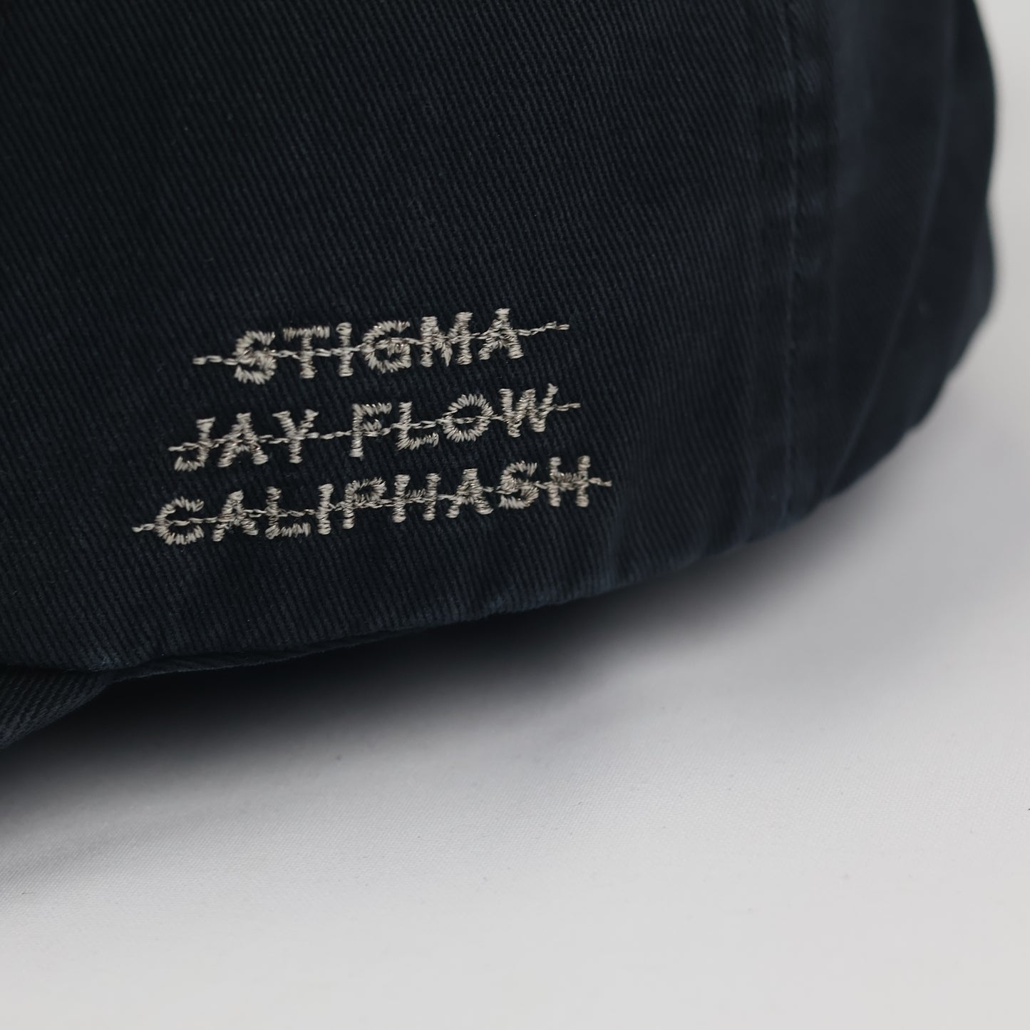 STIGMA "Keep Out of Reach" Thrifted Cap - Korean Streetwear Style