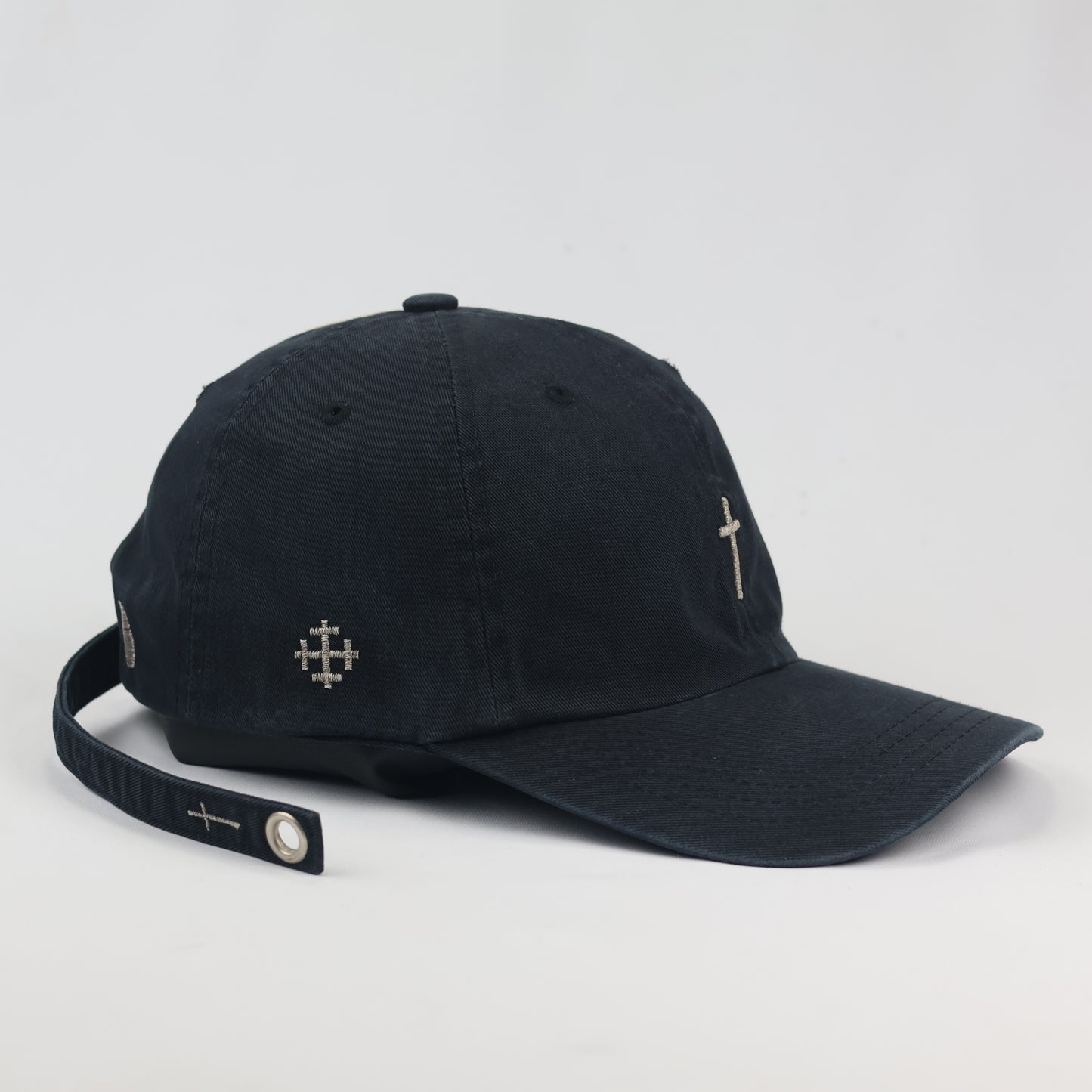 STIGMA "Keep Out of Reach" Thrifted Cap - Korean Streetwear Style