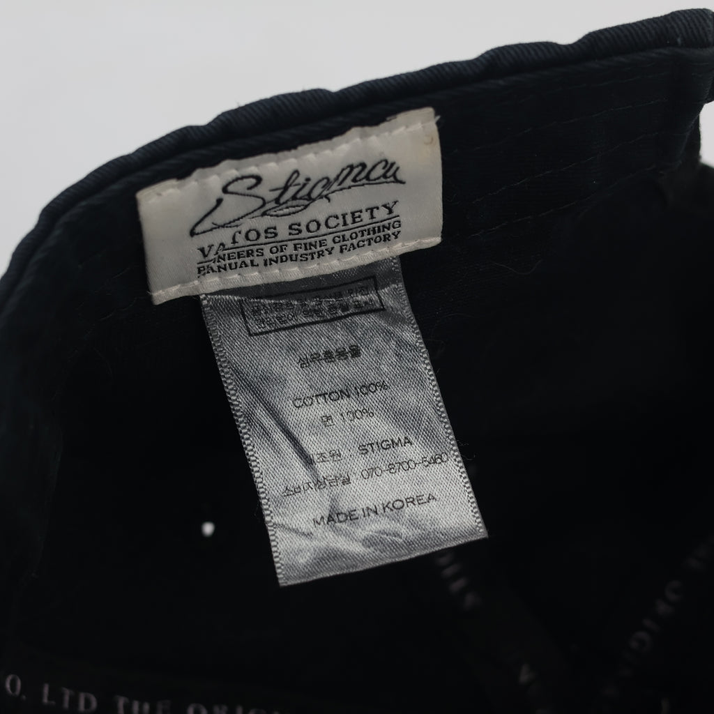 STIGMA "Keep Out of Reach" Thrifted Cap - Korean Streetwear Style