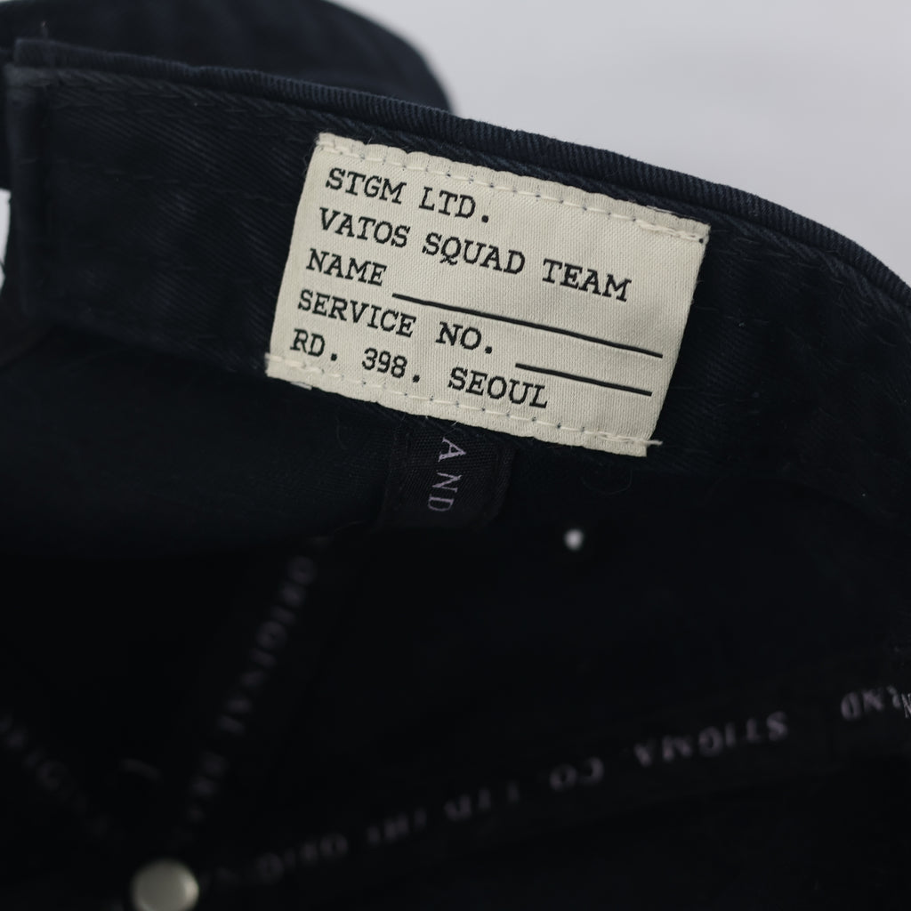 STIGMA "Keep Out of Reach" Thrifted Cap - Korean Streetwear Style