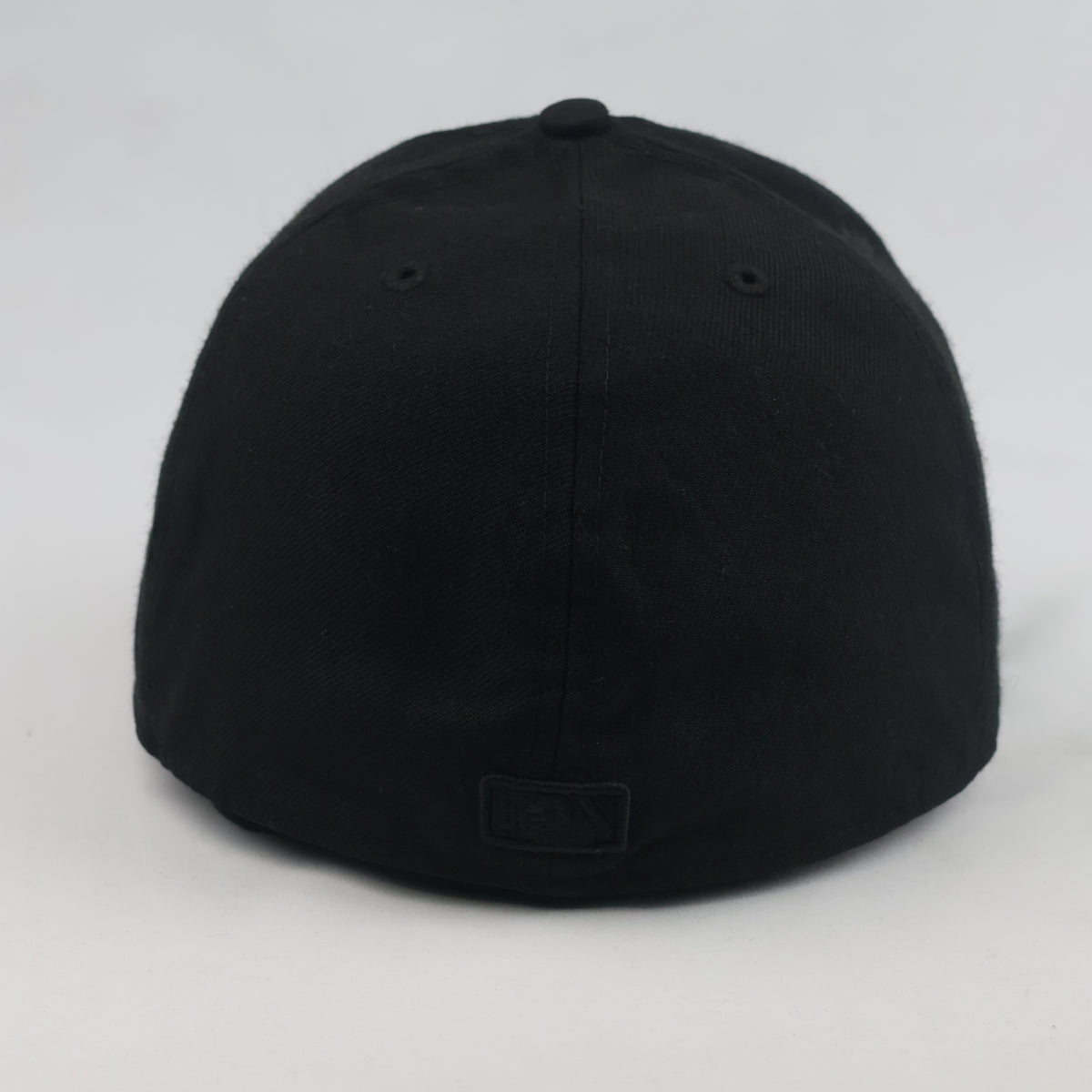 Thrifted New Era All-Black Sox Flat Brim Hat (59-60cm) | 10385