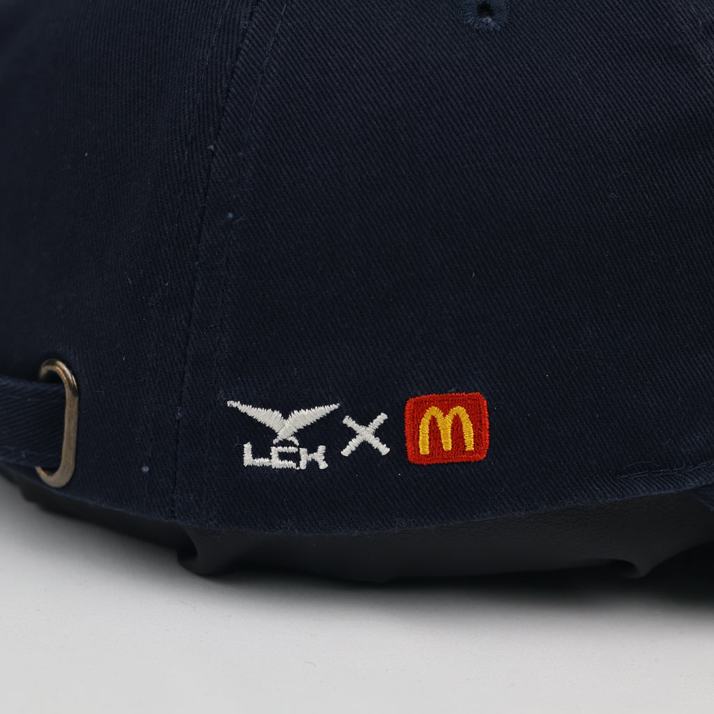 Thrifted McDonald's French Fries Embroidered Promo Strapback Cap