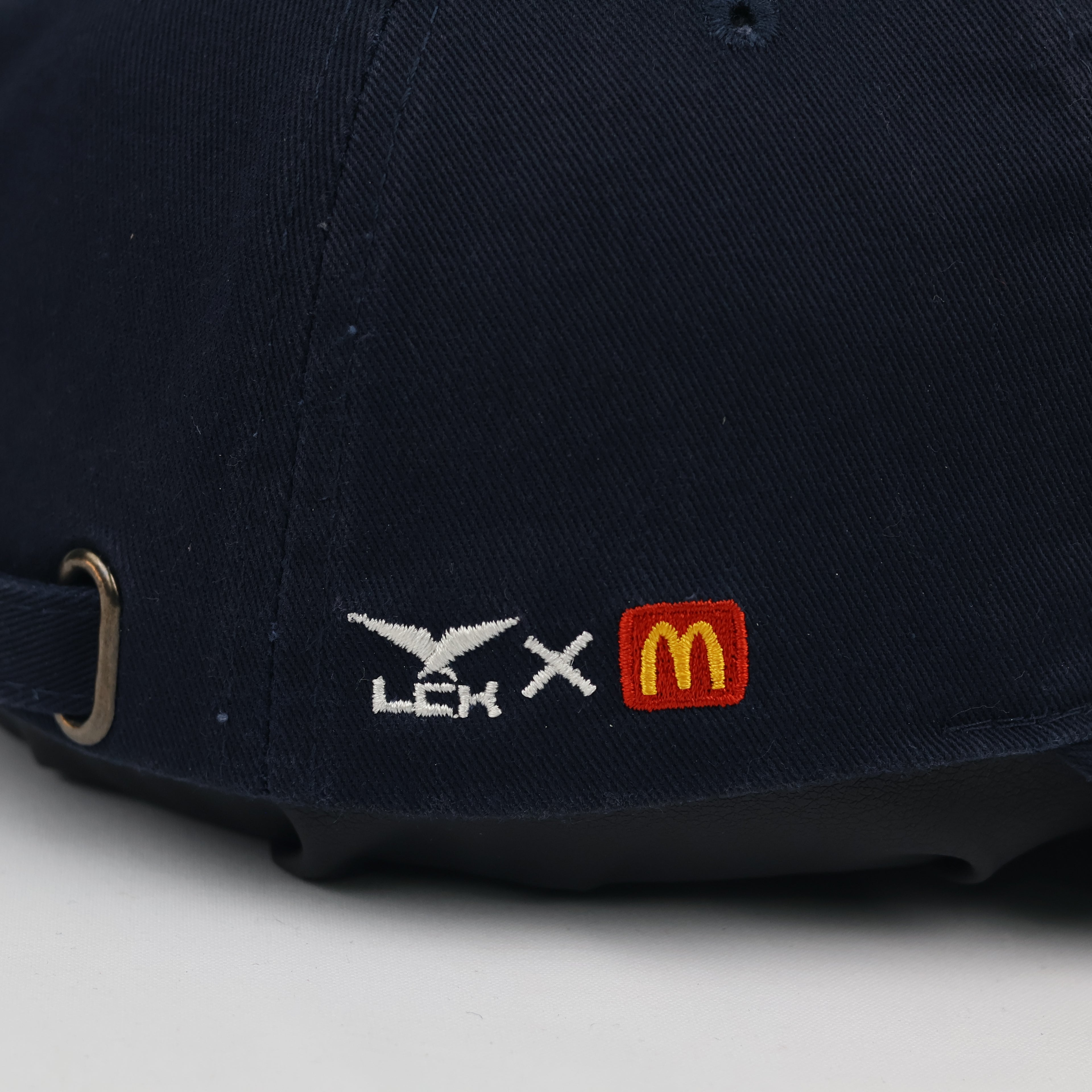 Thrifted McDonald's French Fries Embroidered Promo Strapback Cap