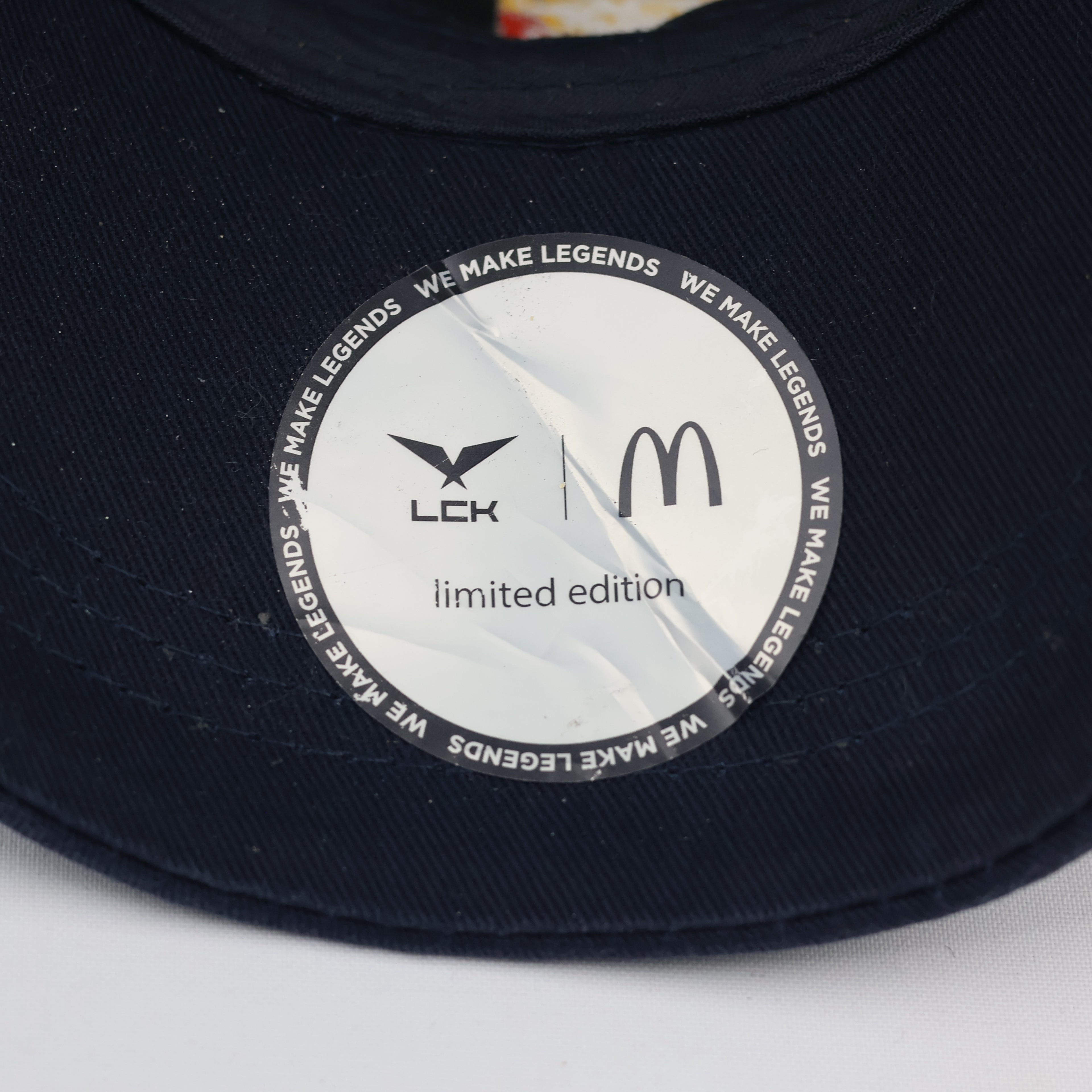 Thrifted McDonald's French Fries Embroidered Promo Strapback Cap