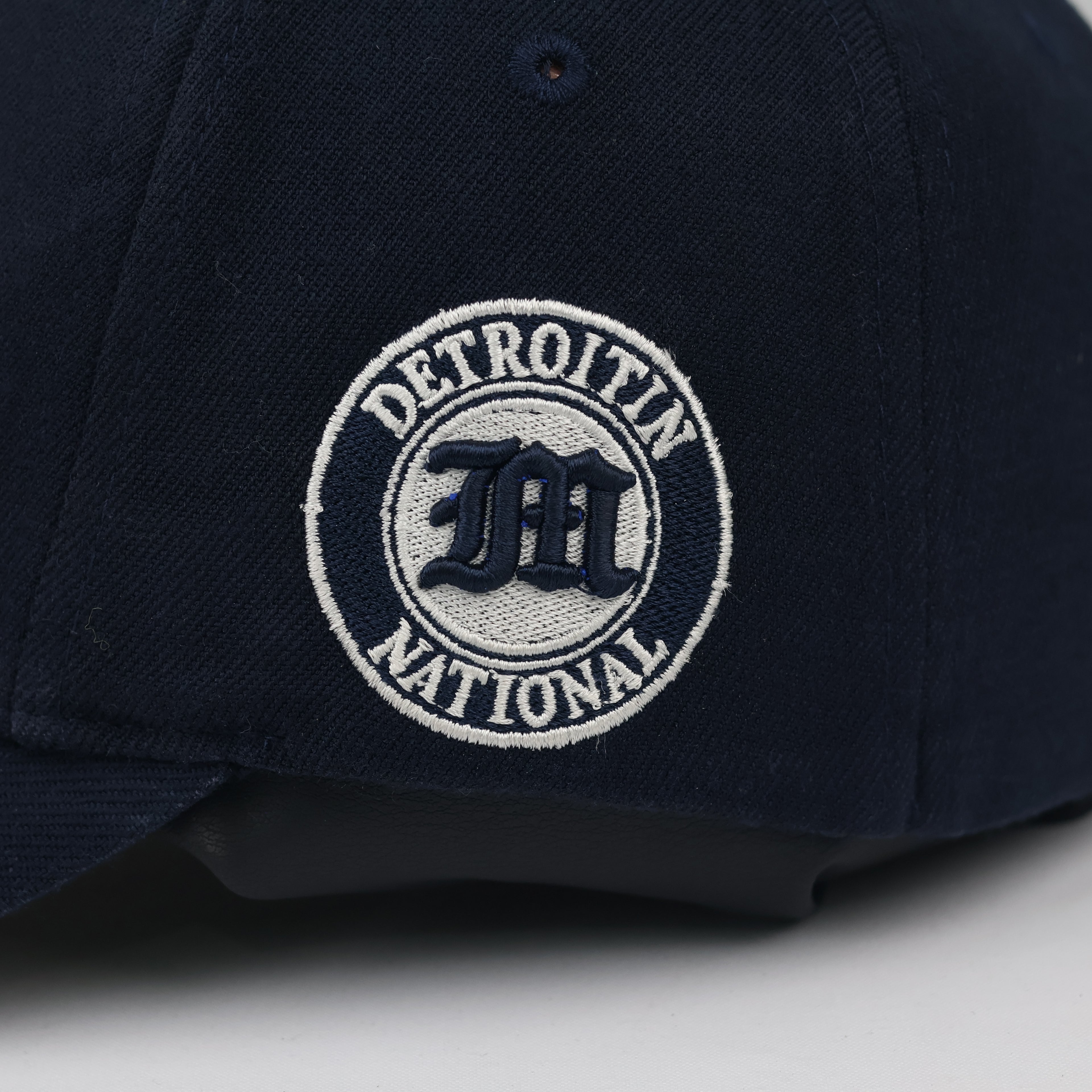 Thrifted Navy Blue Old English M Embroidered Baseball Cap