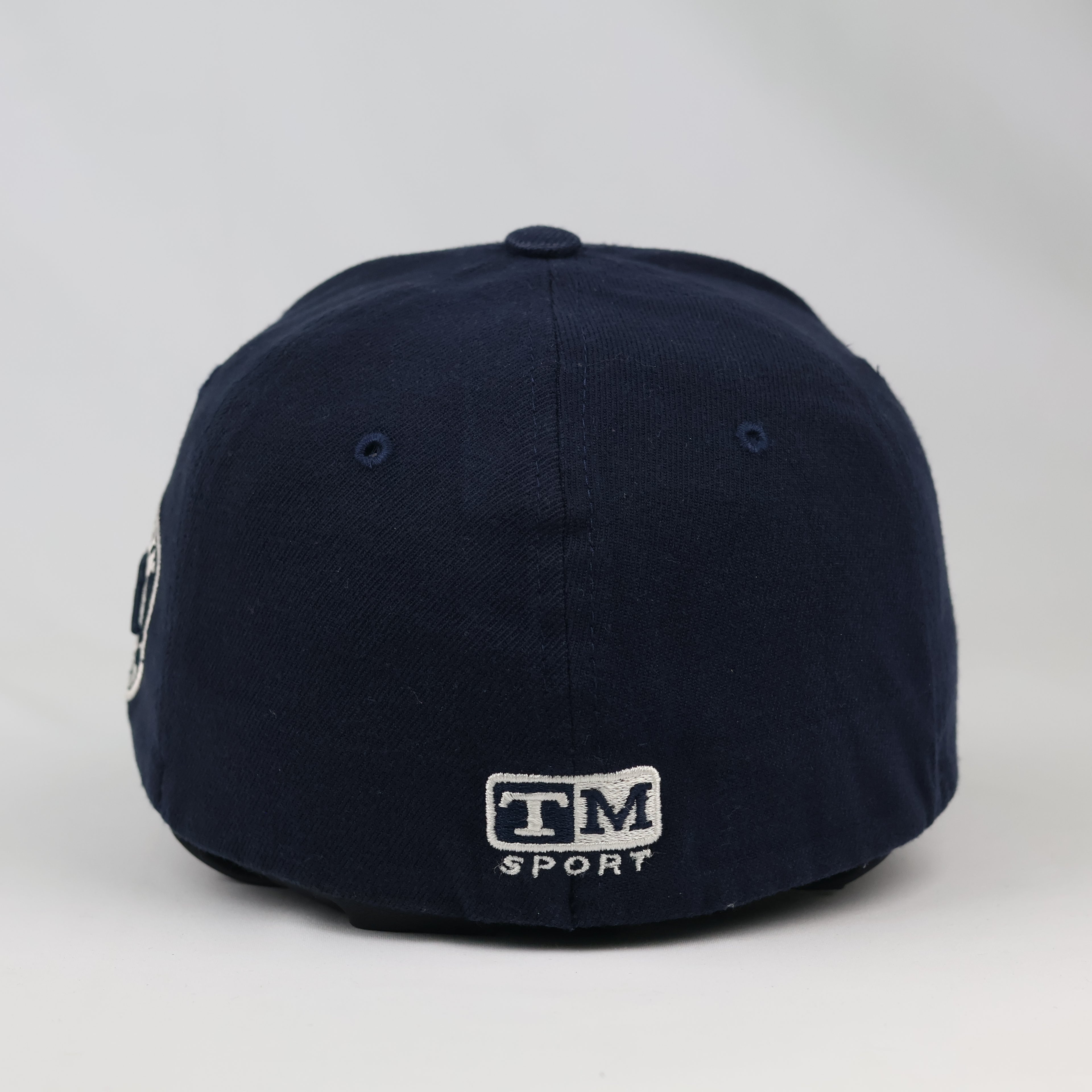 Thrifted Navy Blue Old English M Embroidered Baseball Cap