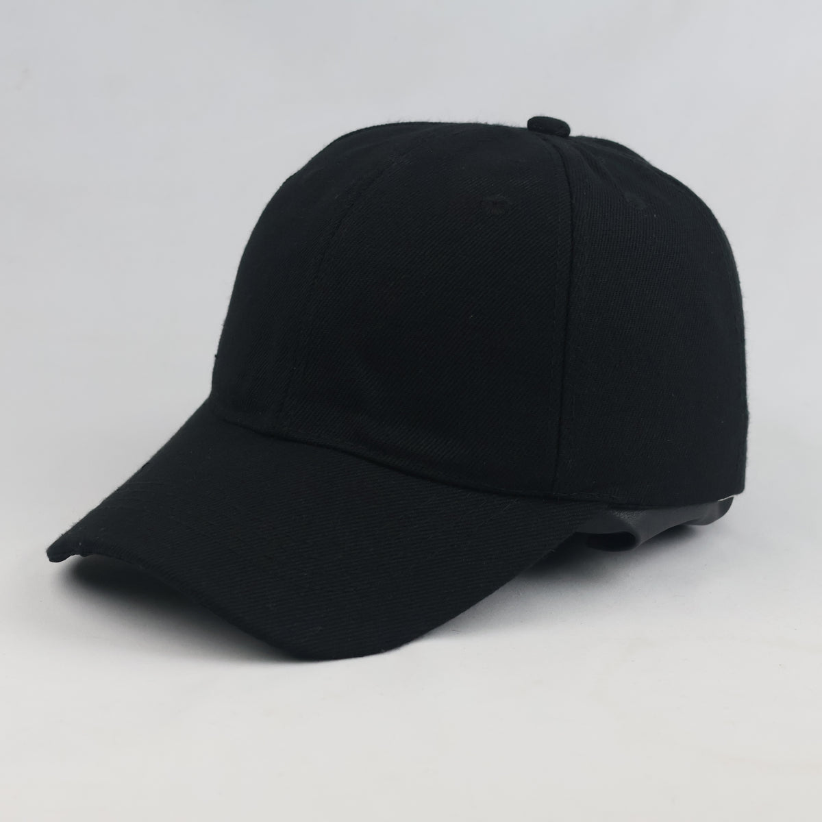 Thrifted Essential Black Structured Hat (57-58cm) | 10607