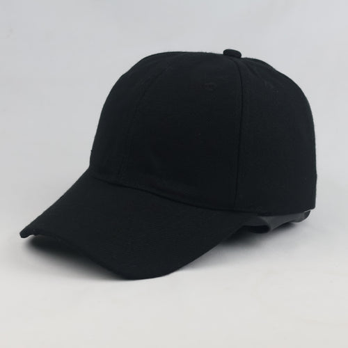Thrifted Essential Black Structured Hat (57-58cm) | 10607