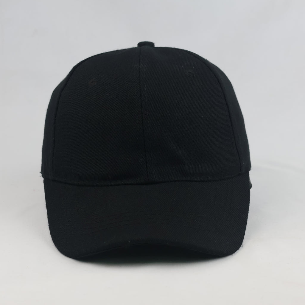 Thrifted Essential Black Structured Hat (57-58cm) | 10607