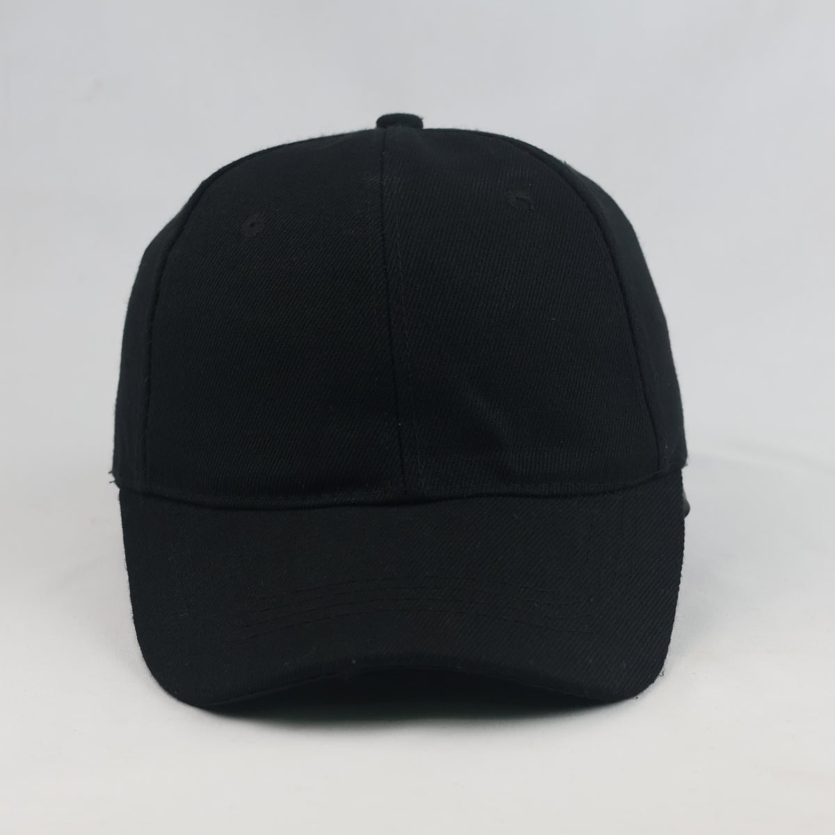 Thrifted Essential Black Structured Hat (57-58cm) | 10607