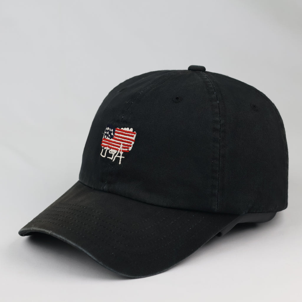 Thrifted Cap10 The Unique Leader American Flag Baseball Cap