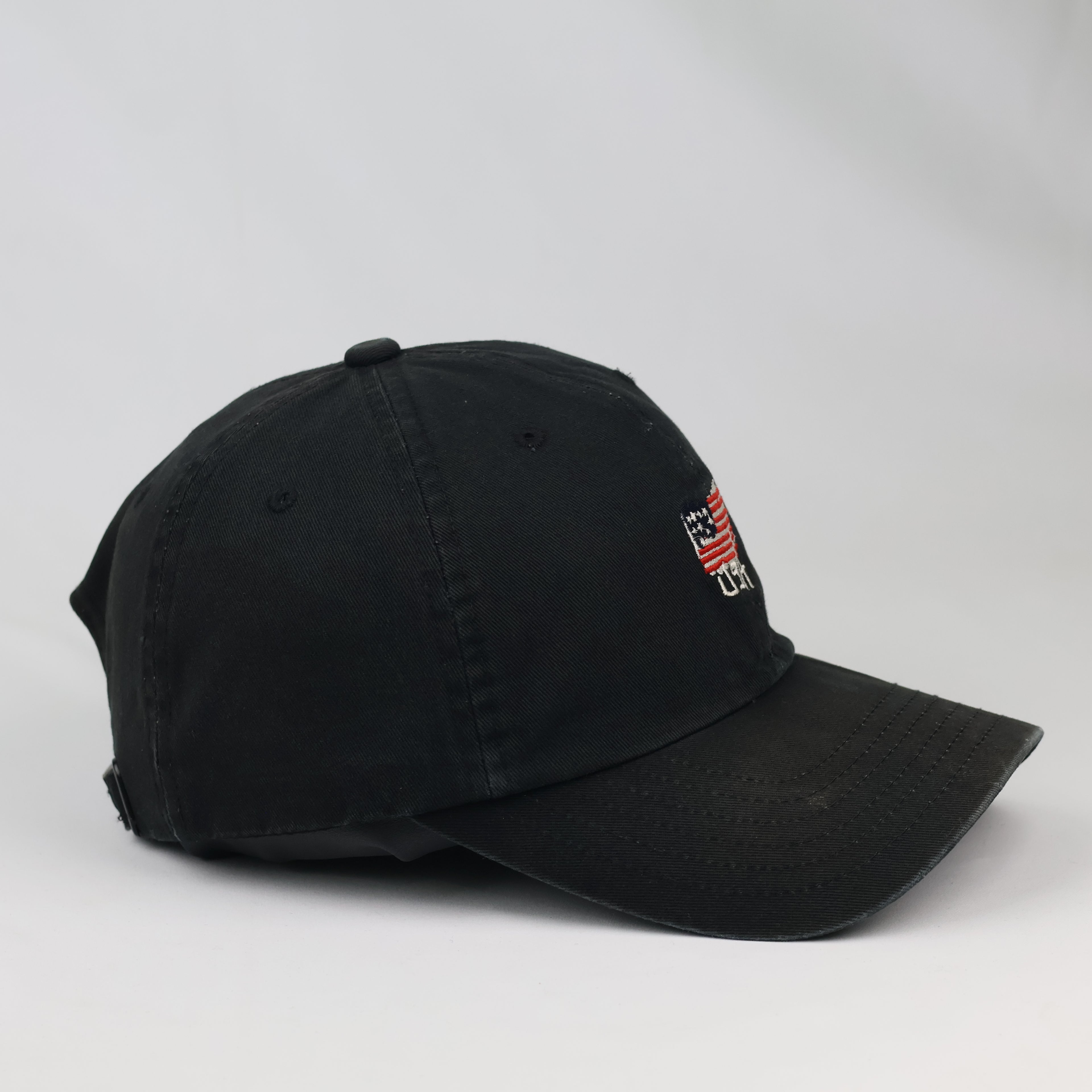 Thrifted Cap10 The Unique Leader American Flag Baseball Cap