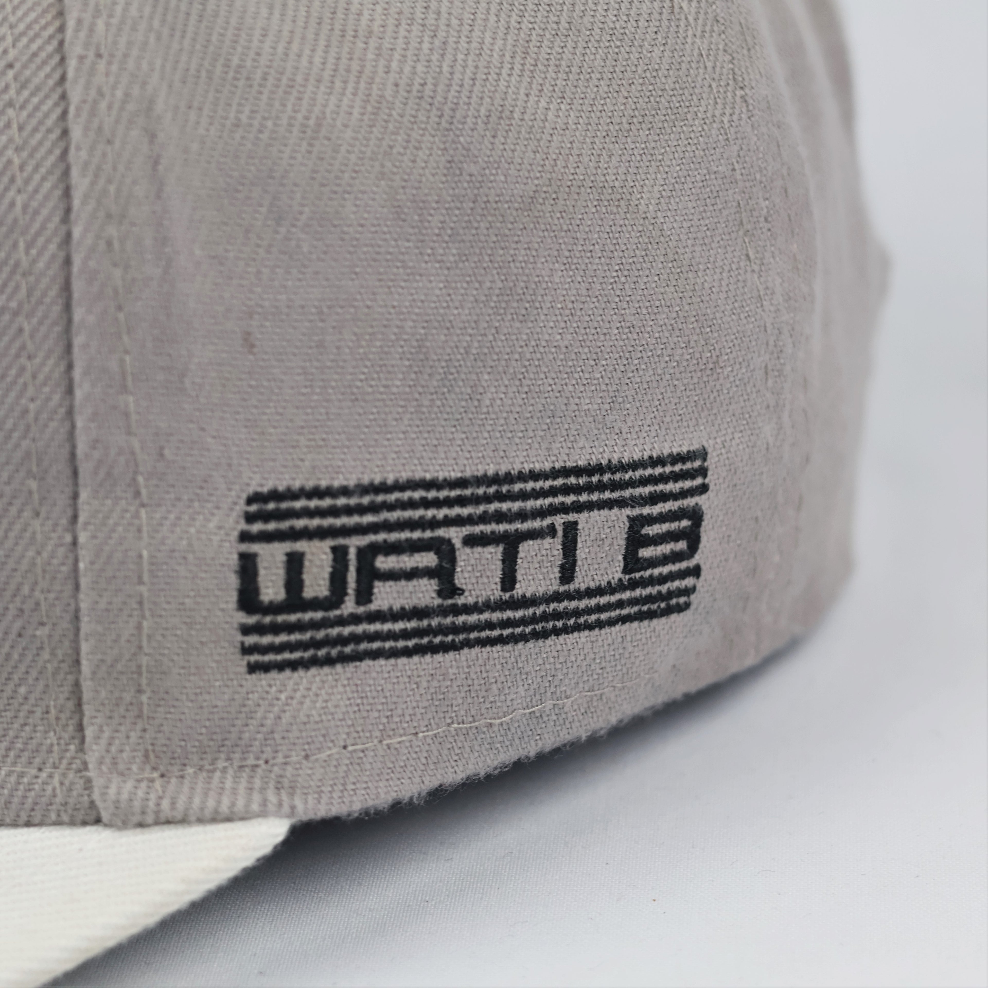 Original Wati B Urban Hip-Hop Thrifted  Hat - Grey/White Snapback